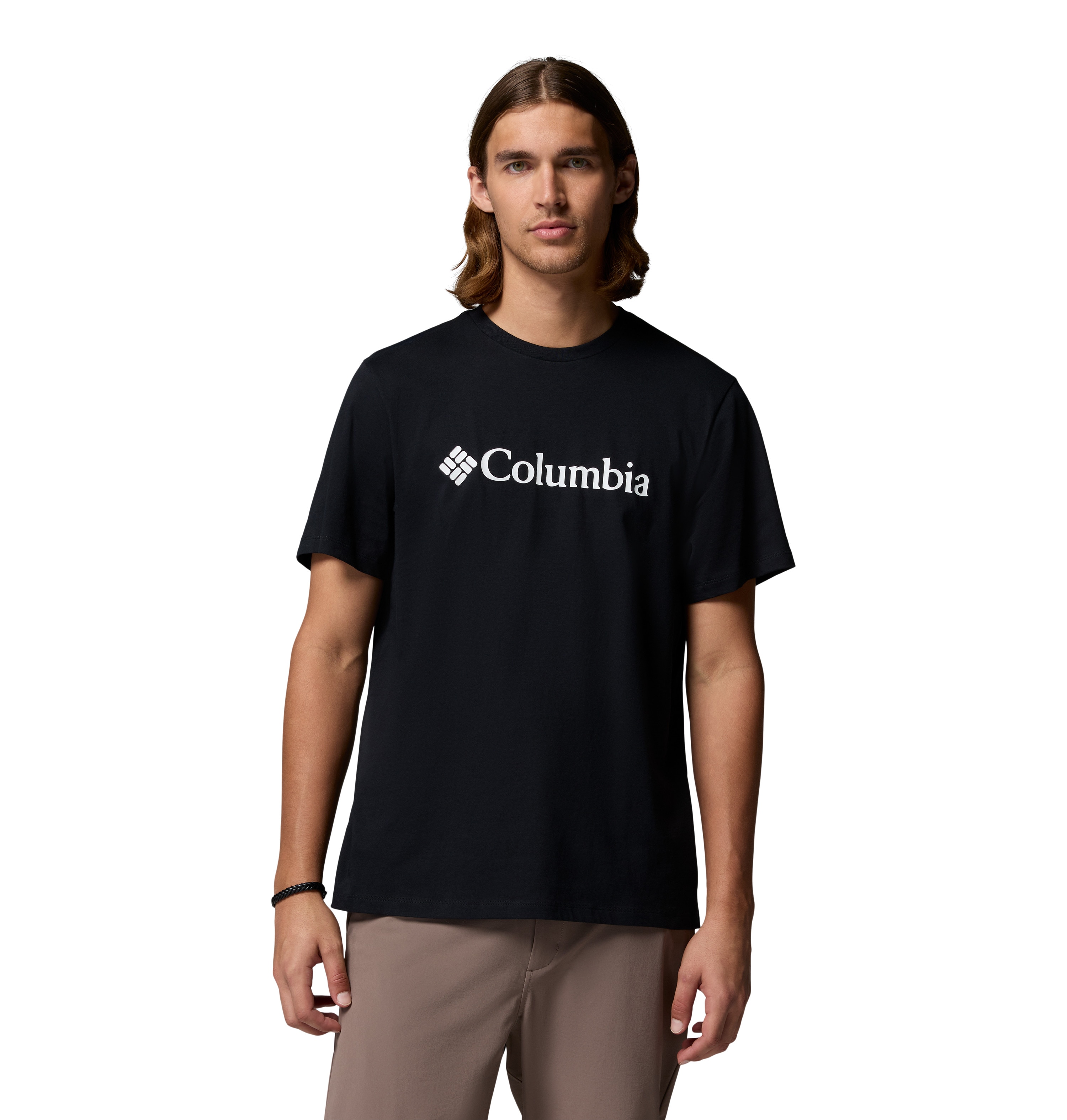 T-shirt de Manga Curta Csc Basic Logo™ Columbia Preto-1