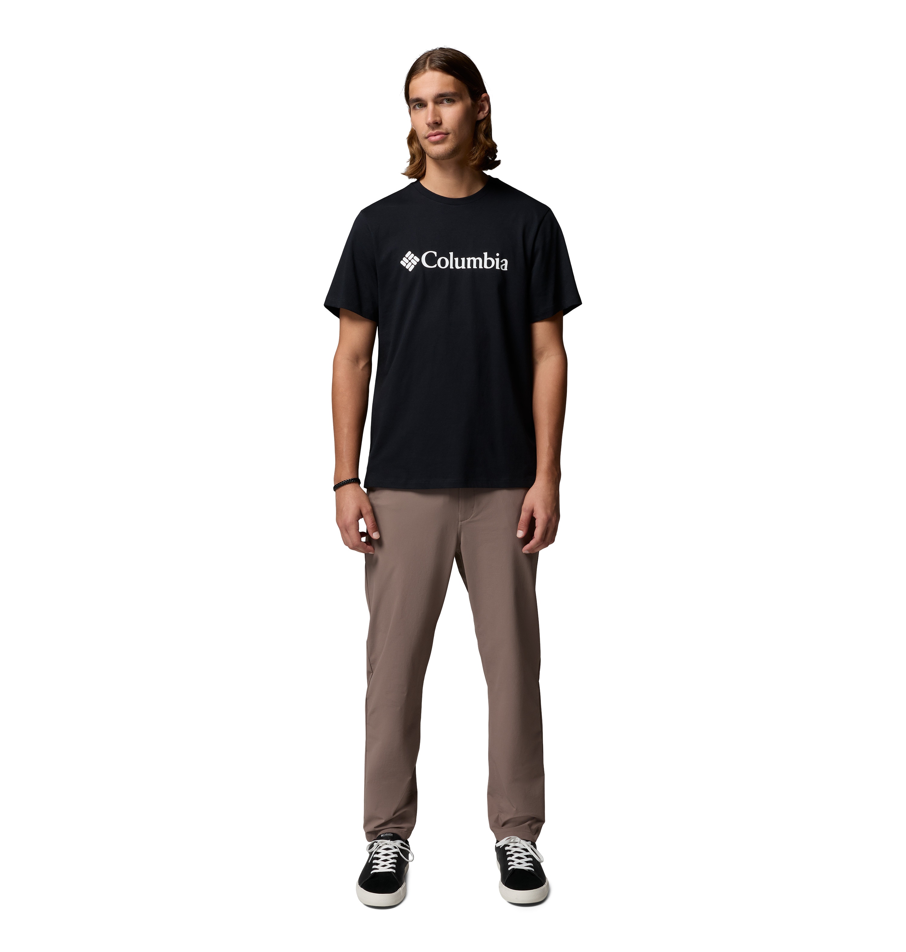 T-shirt de Manga Curta Csc Basic Logo™ Columbia Preto-4