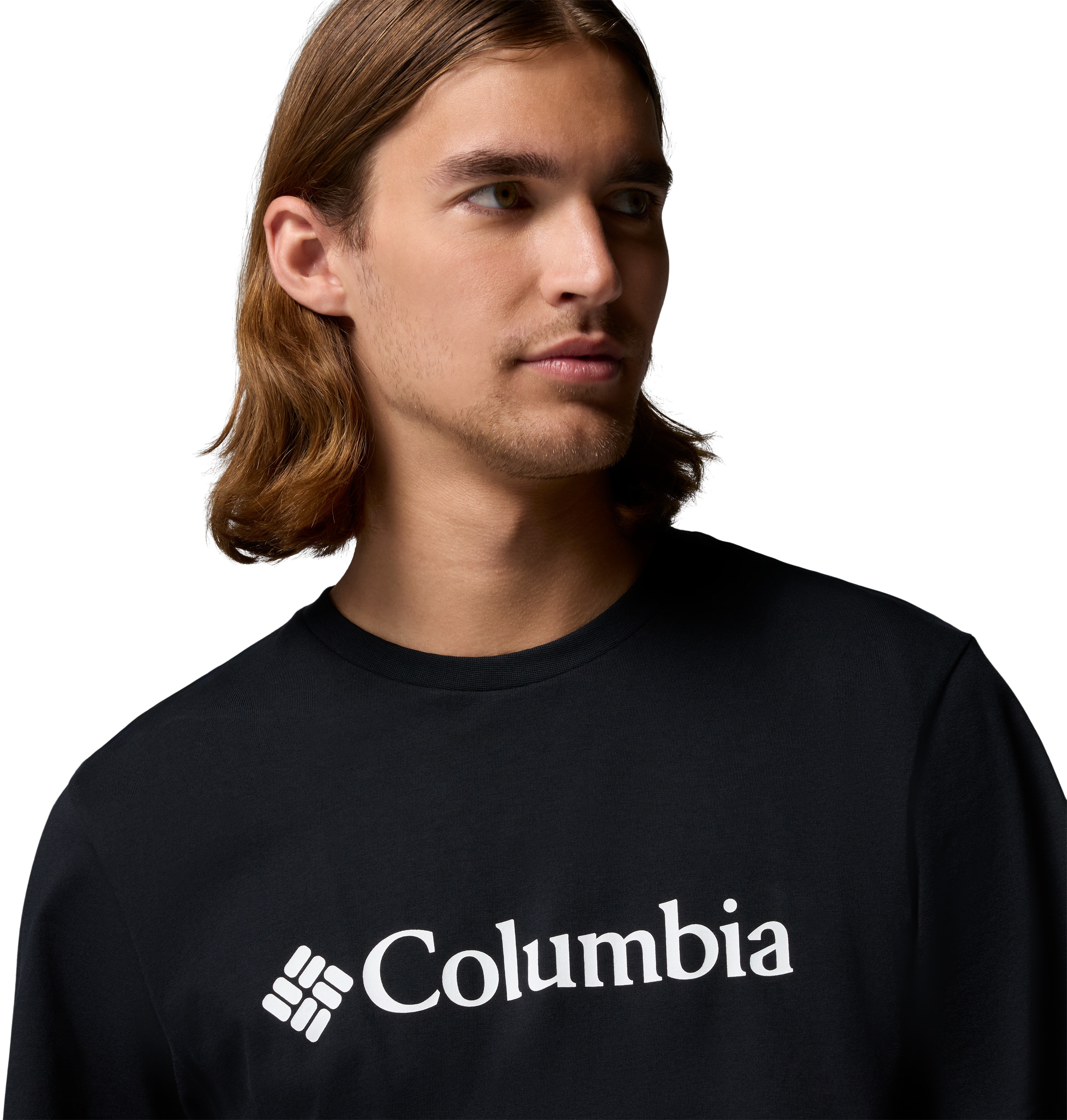 T-shirt de Manga Curta Csc Basic Logo™ Columbia Preto-5