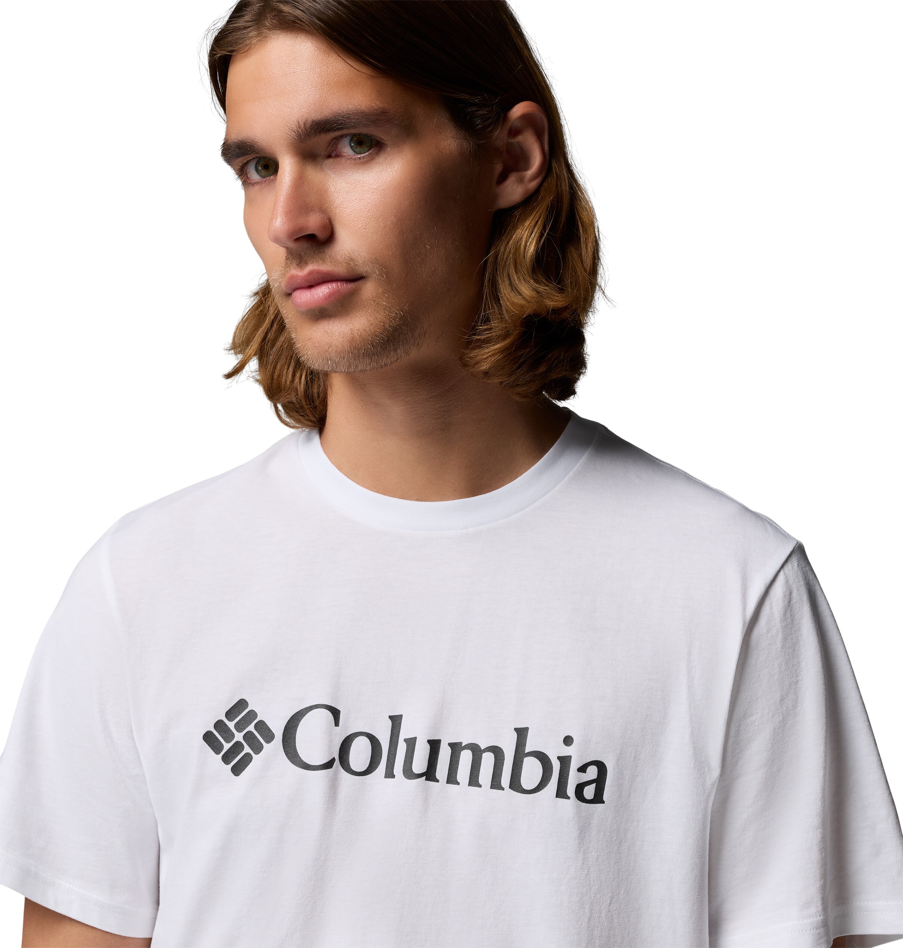 T-shirt de Manga Curta Csc Basic Logo™ Columbia Branco-5