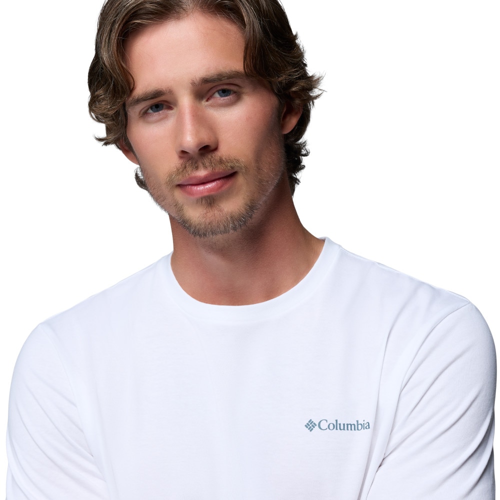 T-shirt de Manga Curta Csc™ Outdoor Back Graphic Columbia Branco-4