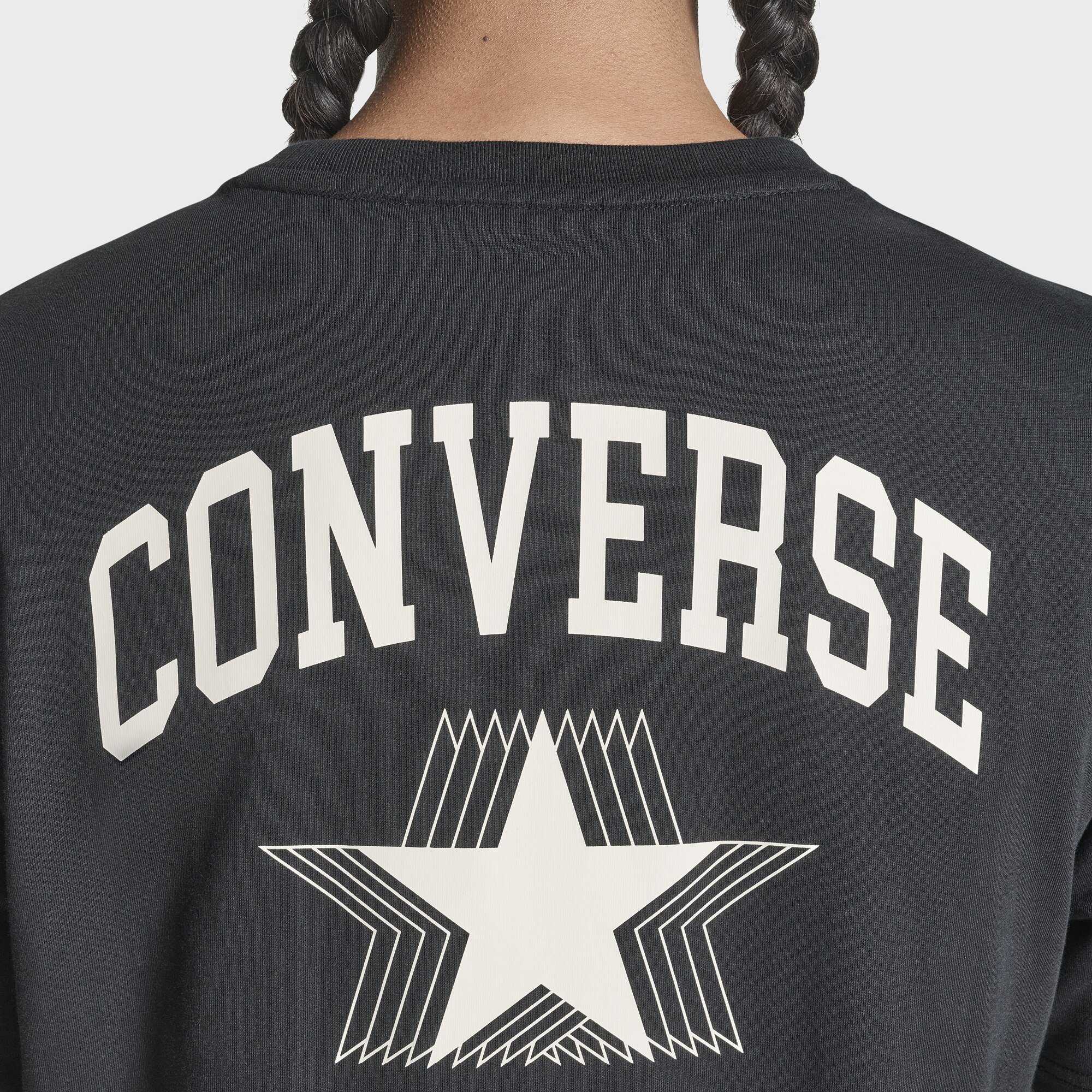 T-shirt Retro Chuck Tee Converse Preto-6