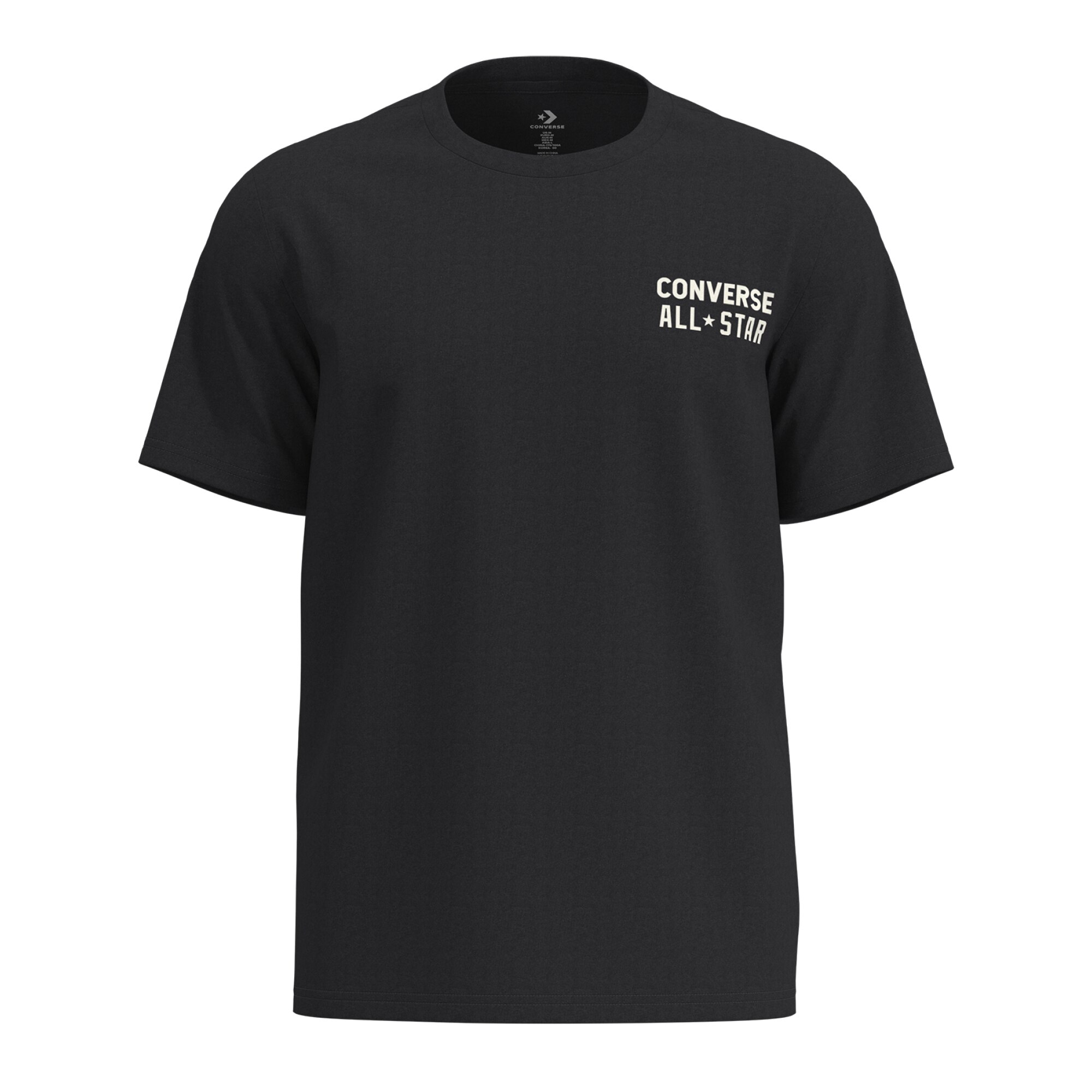 T-shirt Retro Chuck Tee Converse Preto-7