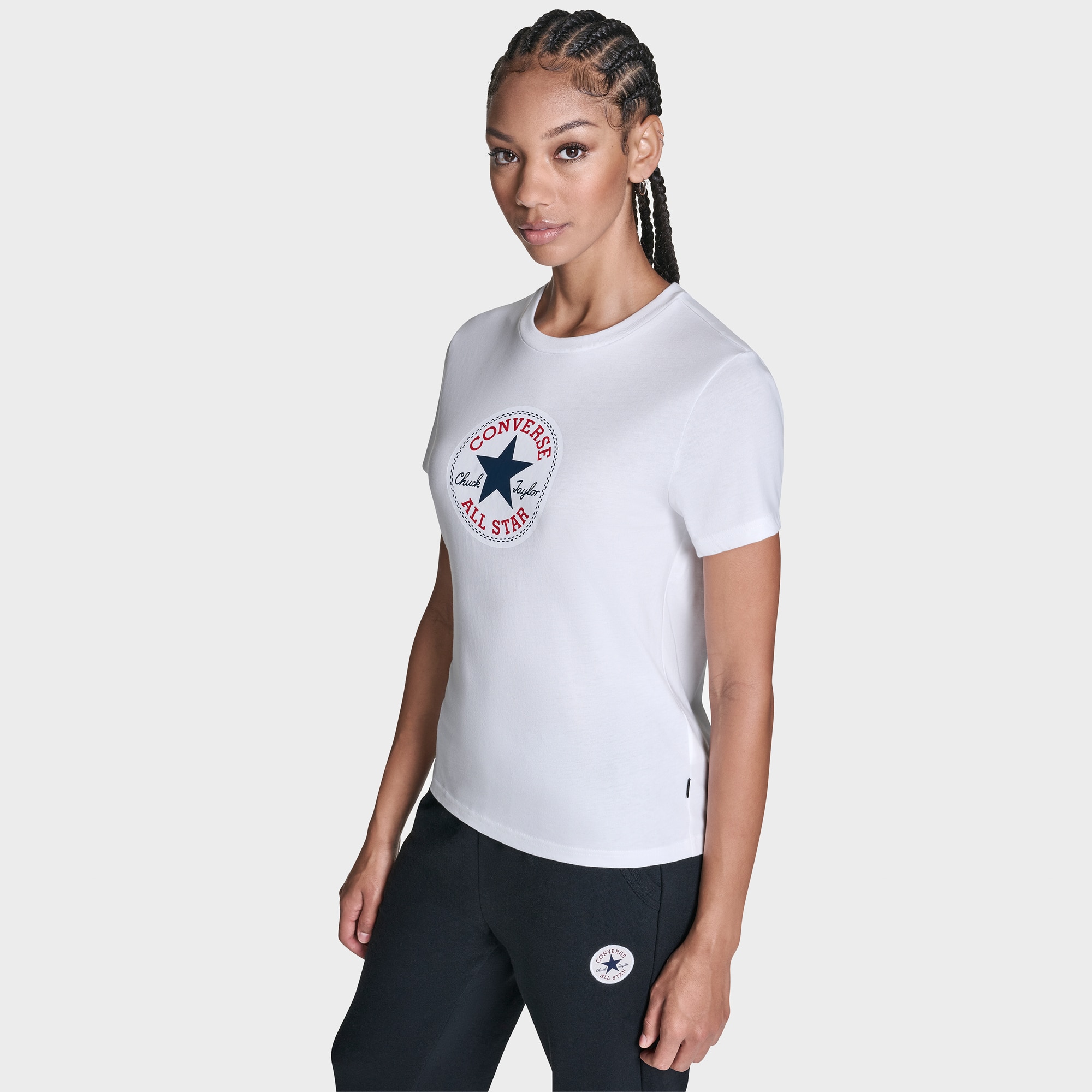 T-shirt Chuck Logo Tee Converse Branco-2