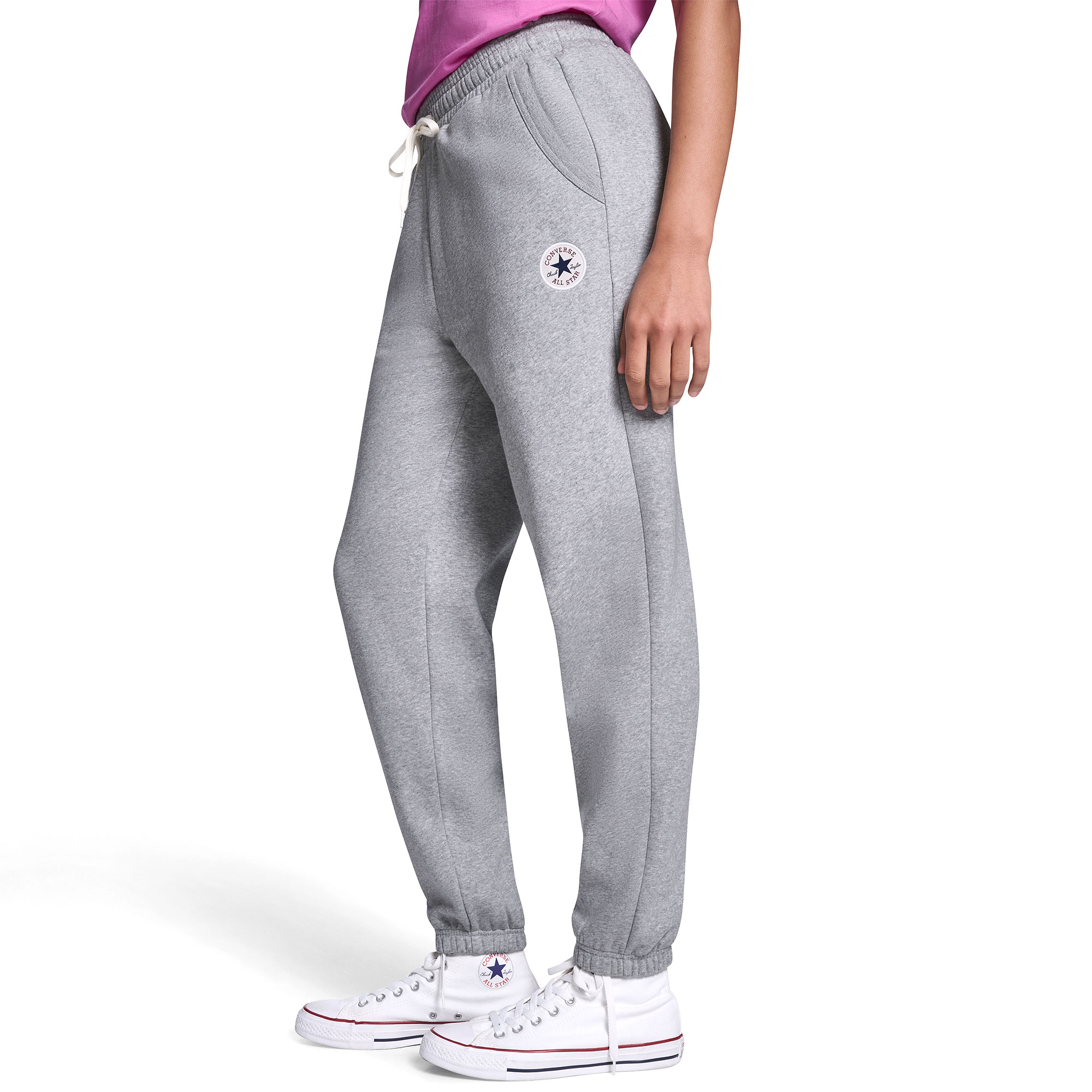 Calças Chuck Patch Jogger Converse Cinzento-2