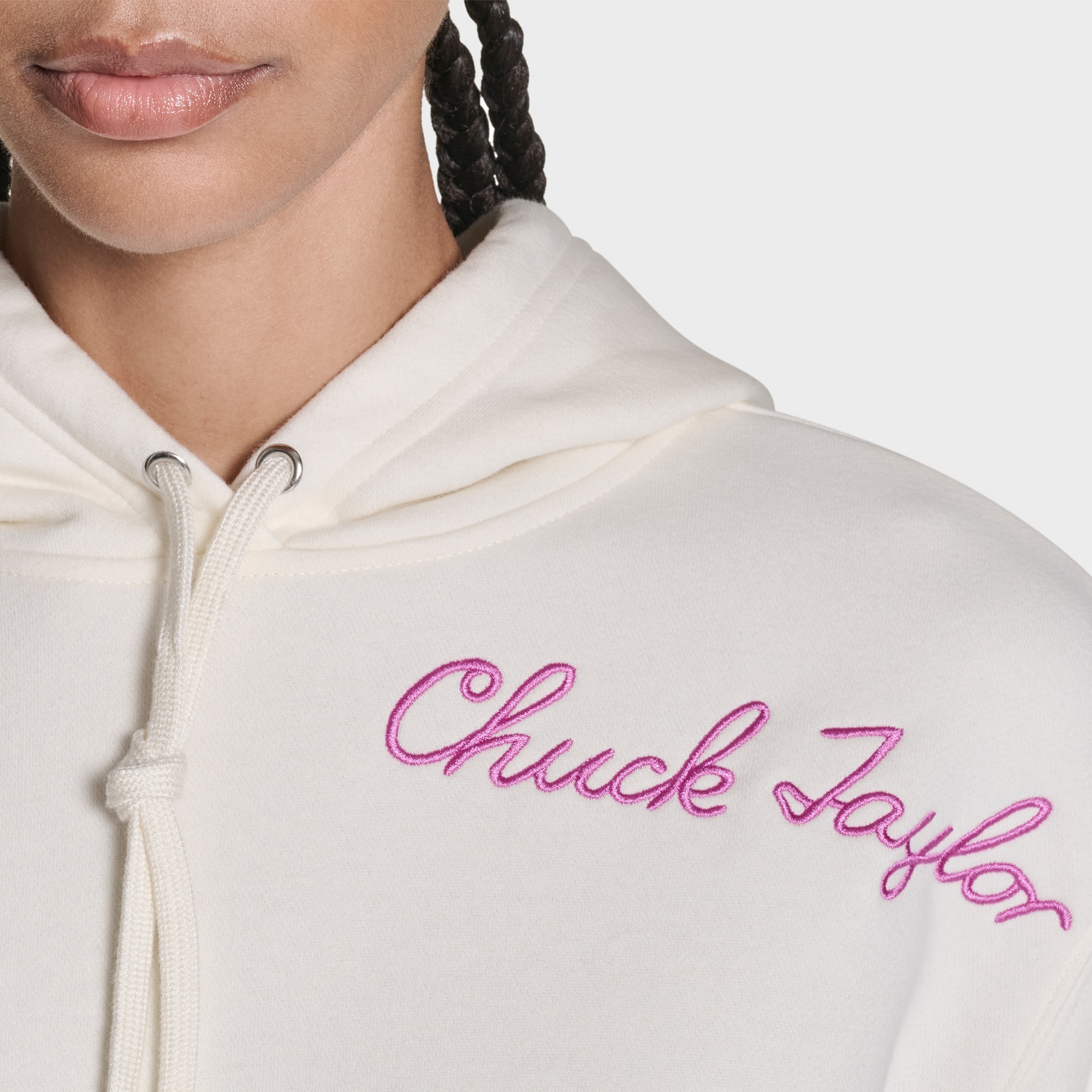 Sweatshirt Chuck Patch Hoodie Aop Converse Branco-marfim-5