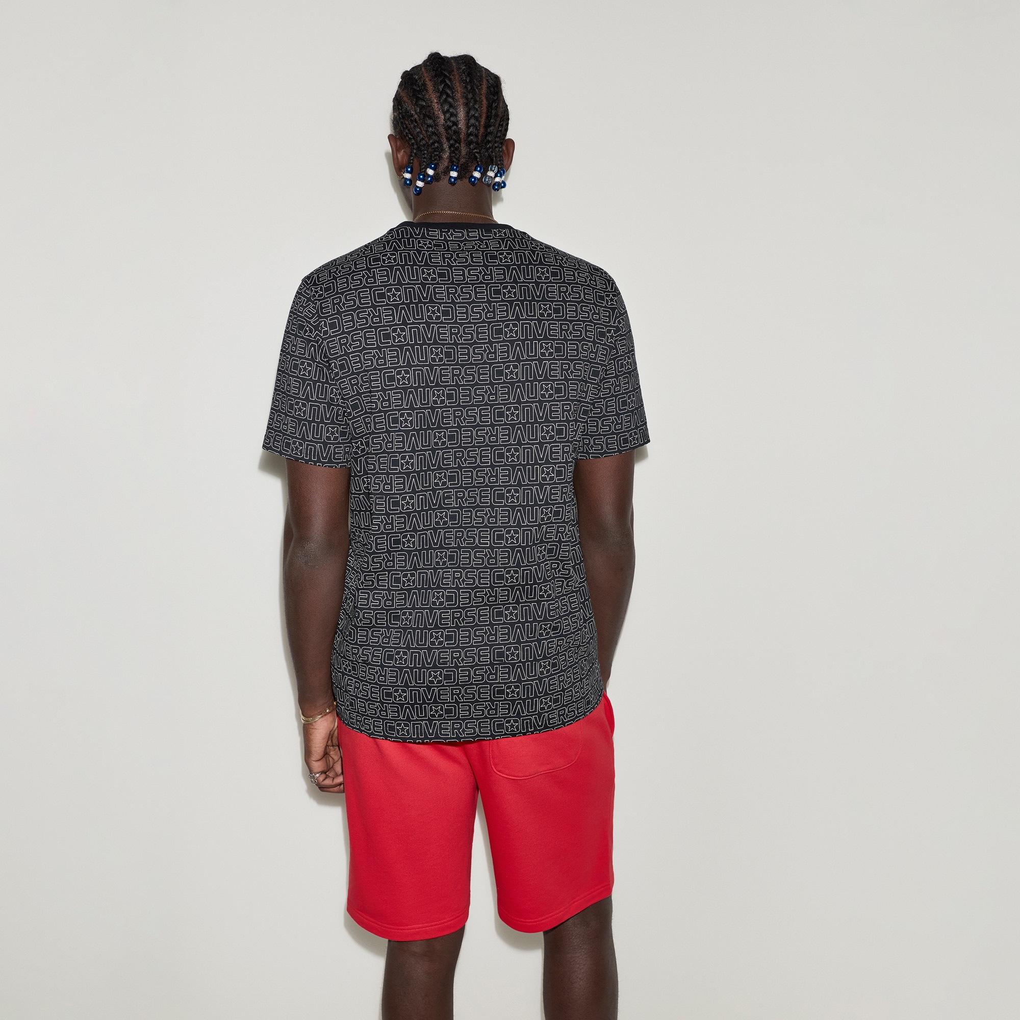T-shirt 3d Logo Tee Converse Preto-4