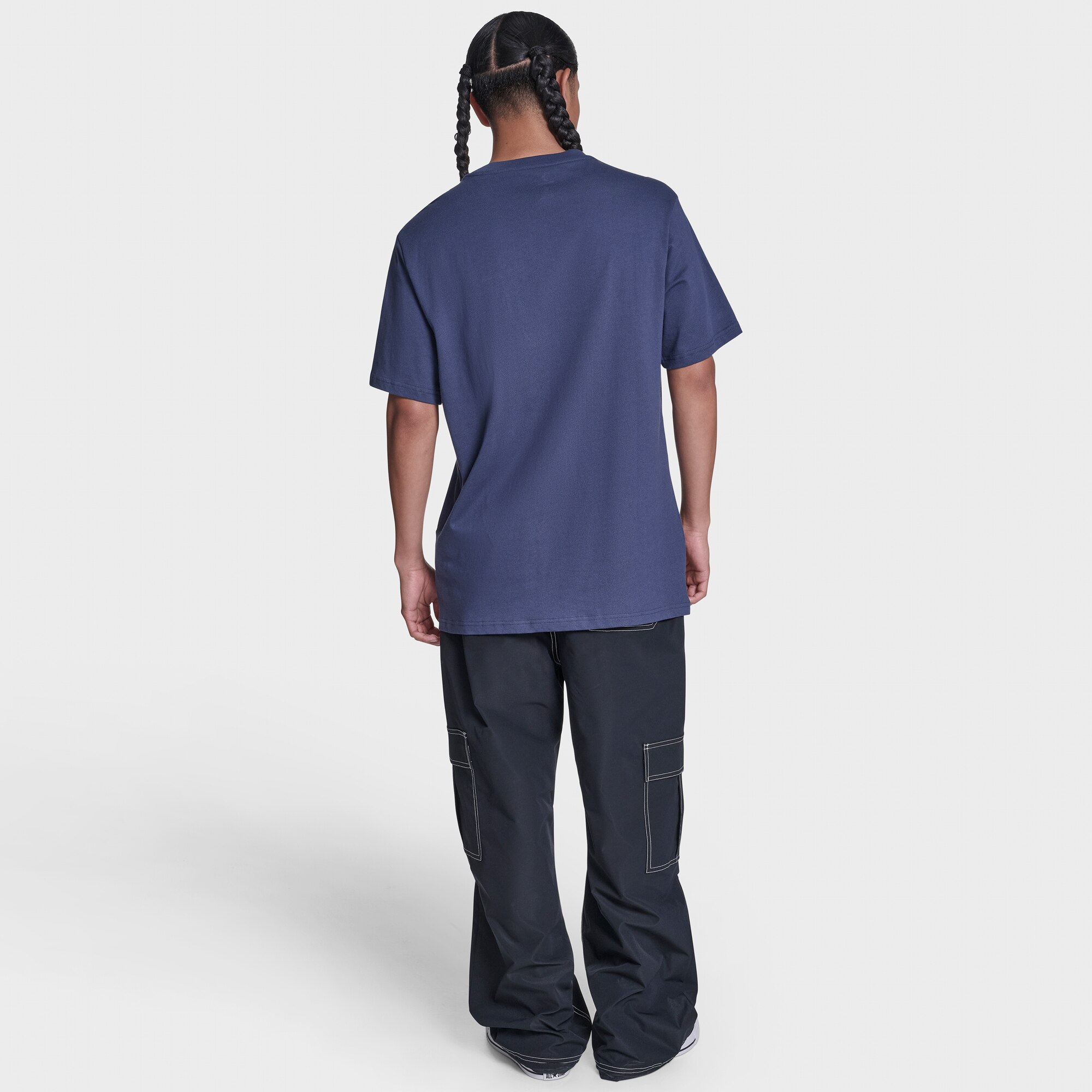 T-shirt Timeless Boxed Chev Converse Azul-marinho-5