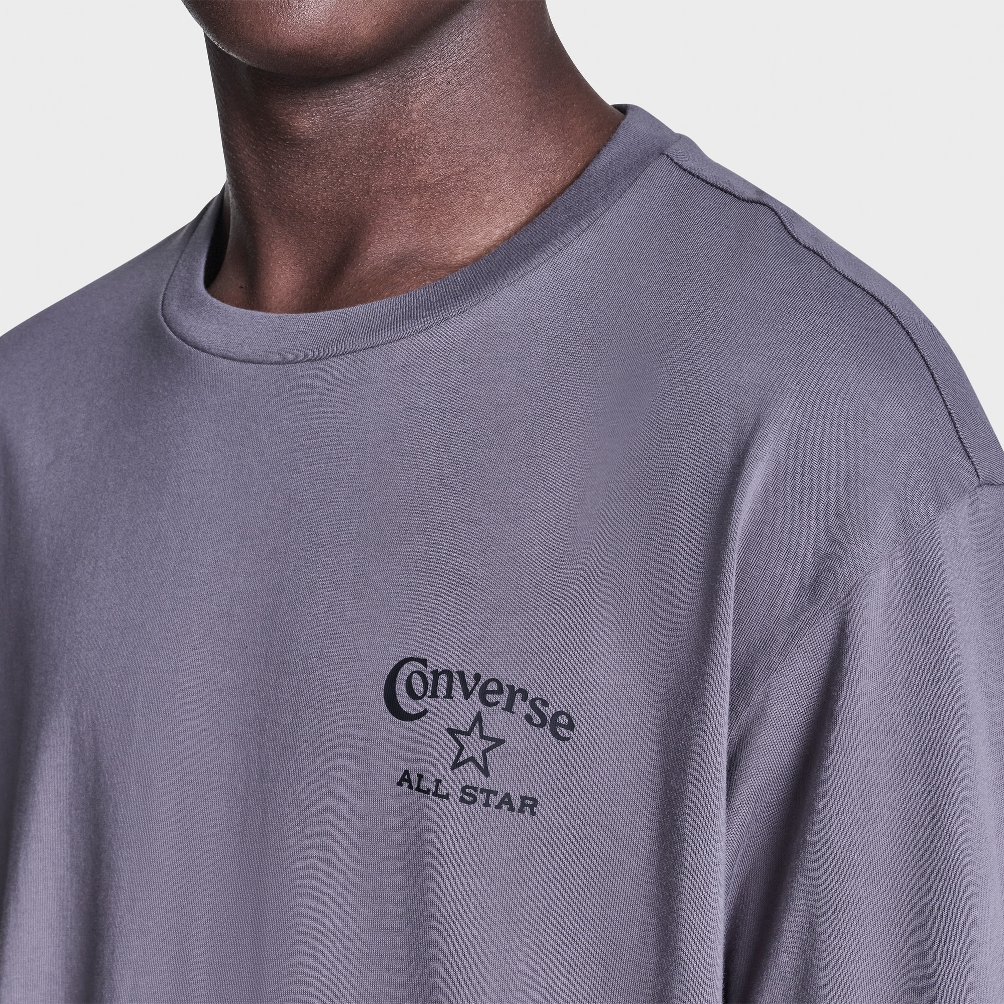T-shirt Archive Star Logo Tee Converse Violeta-6