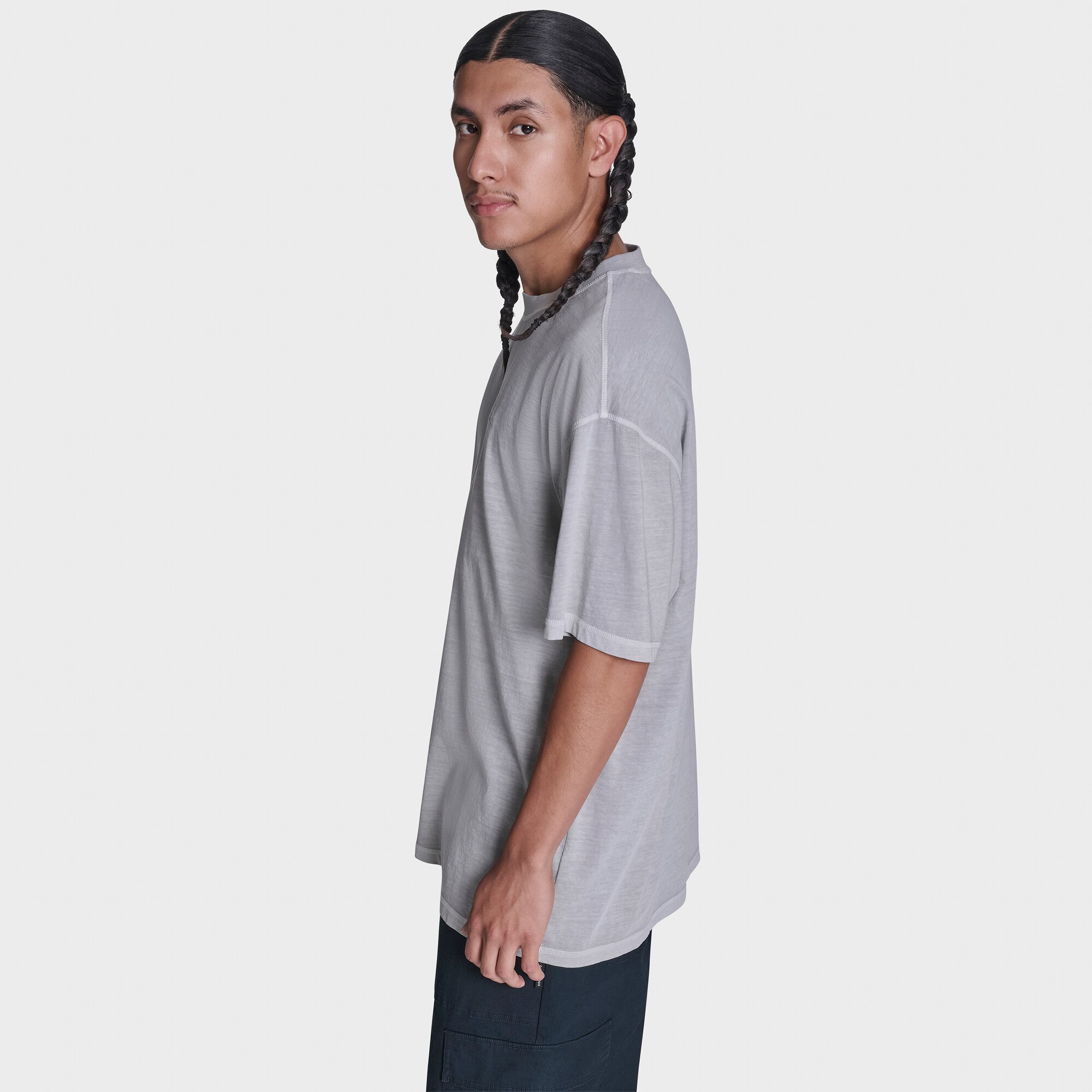 T-shirt Cons Ss Tee Converse Cinzento-2