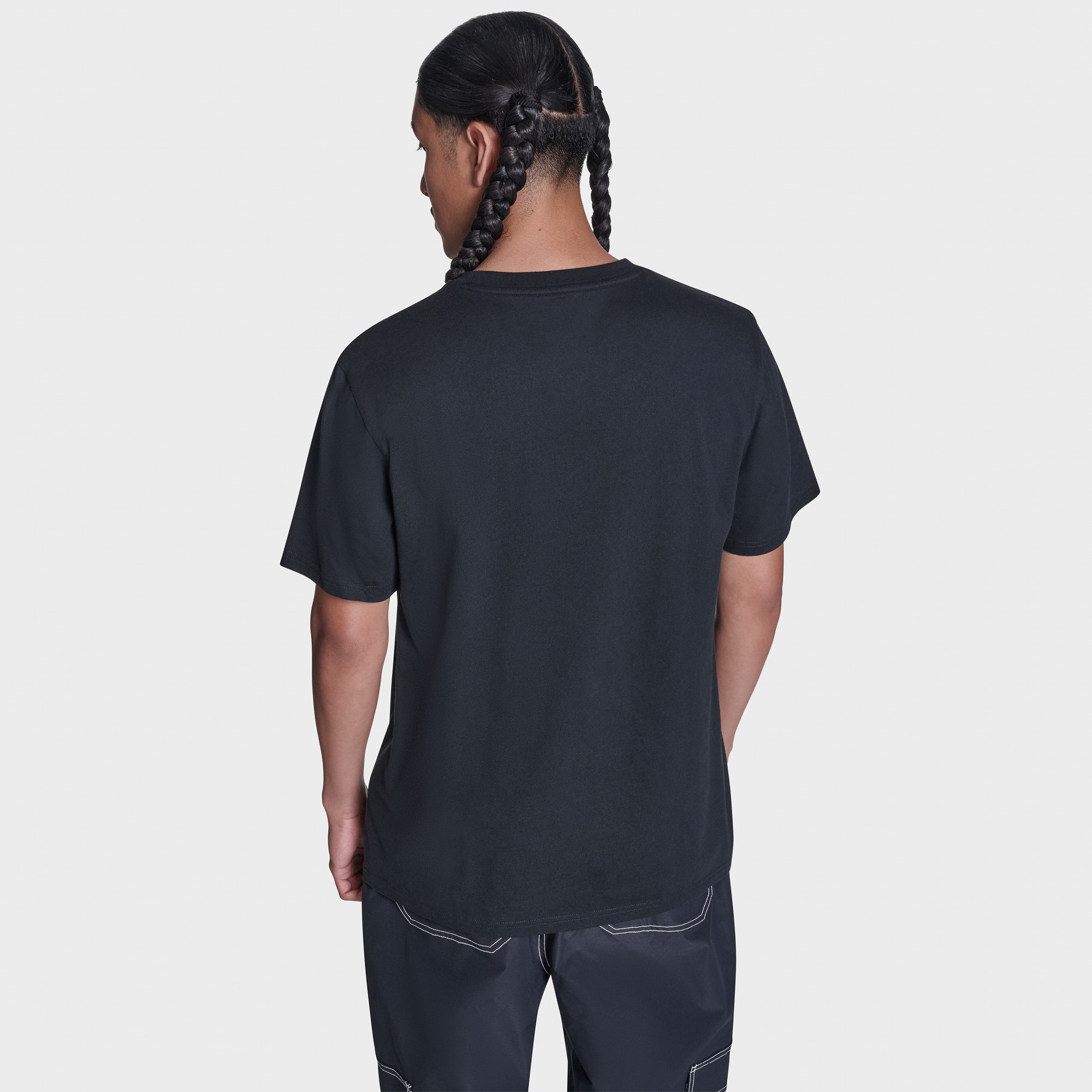 T-shirt Chevron Acc Tee Converse Preto-4