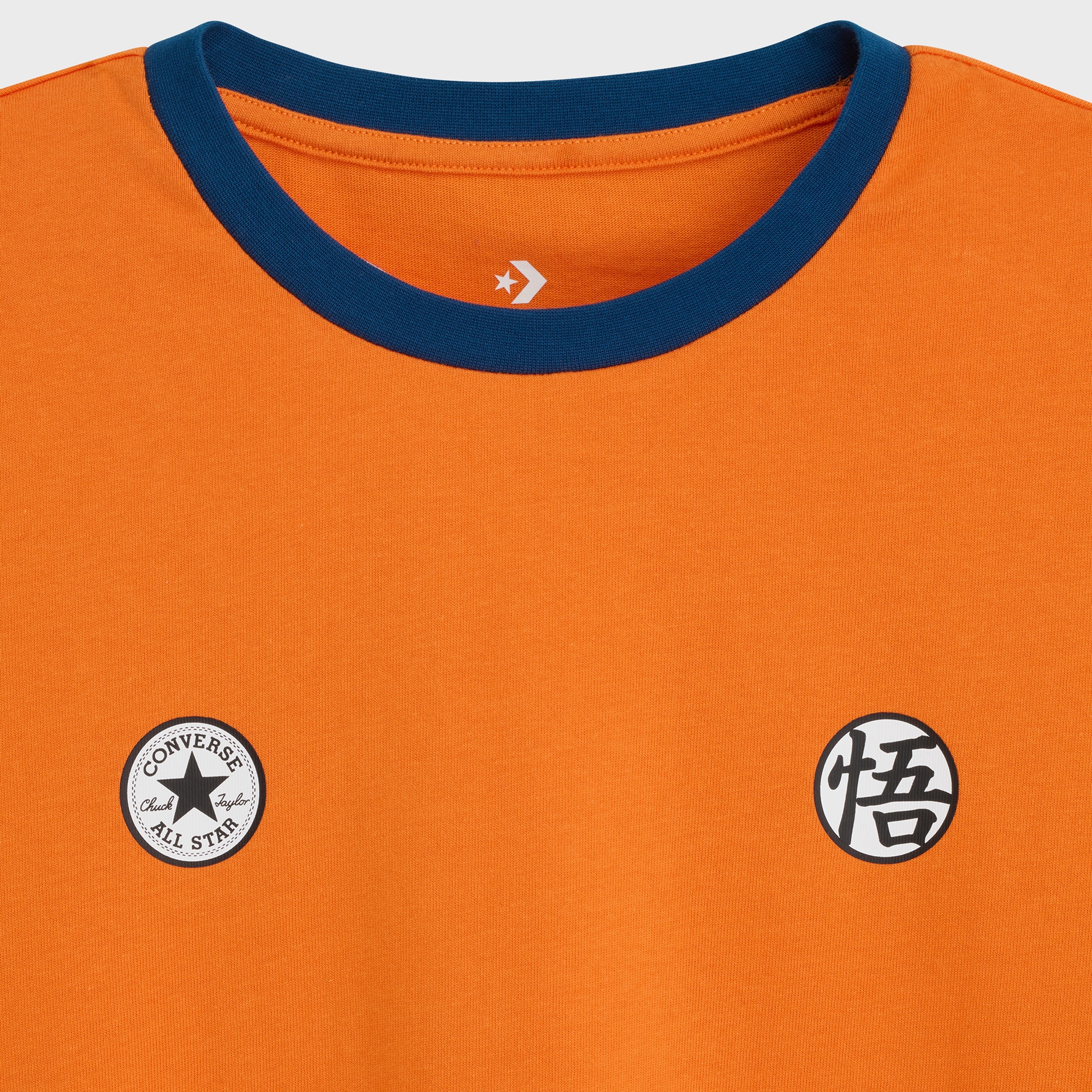T-shirt Dragon Ball Z Goku T-shirt Converse Laranja-3
