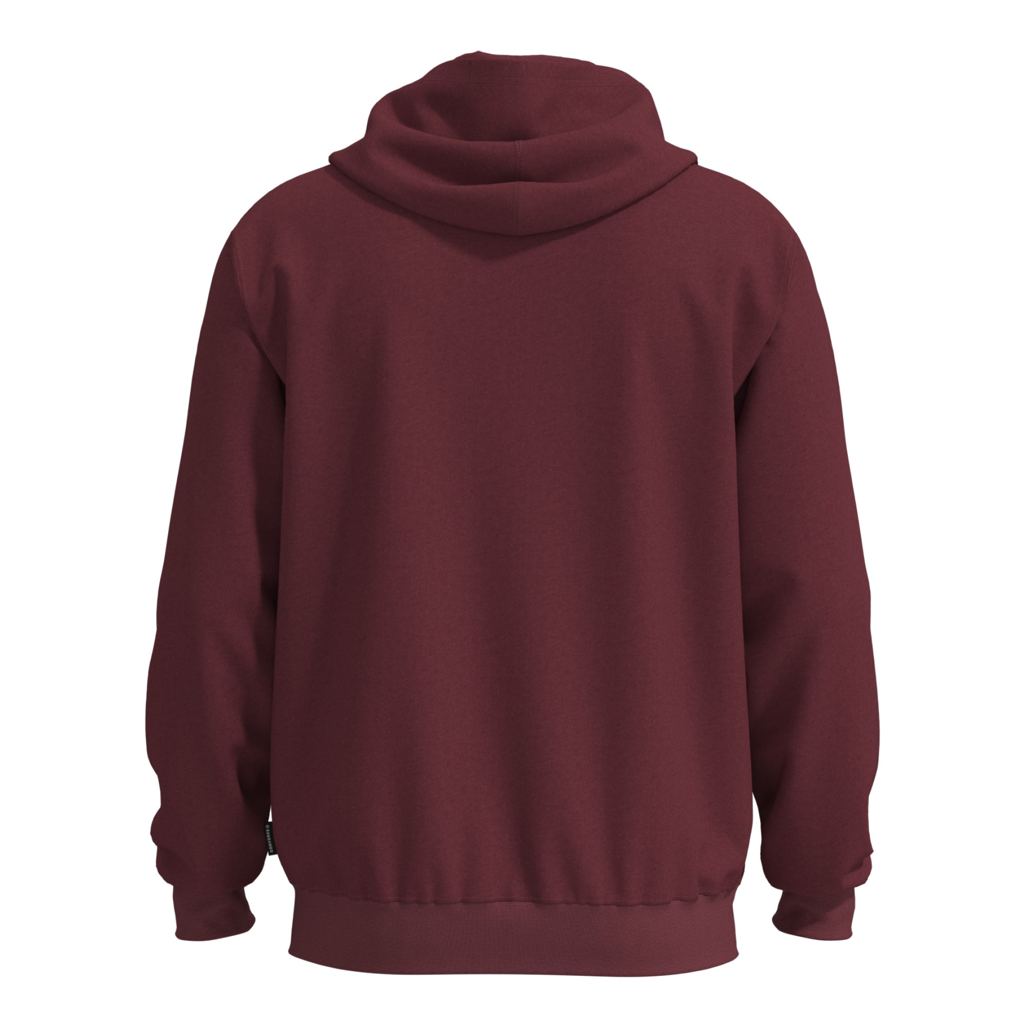 Sweatshirt Chuck Patch Hoodie Converse Grená-2