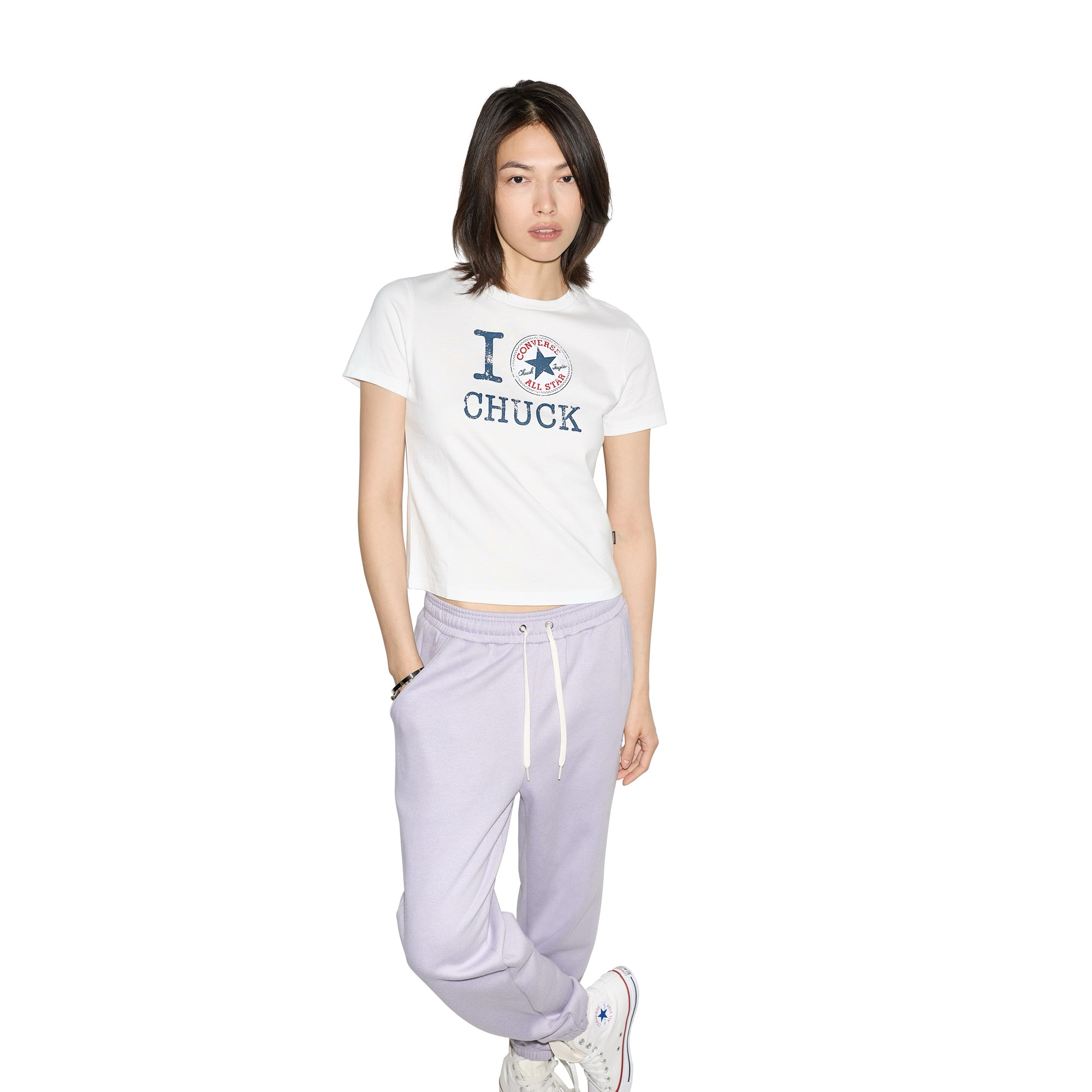 Imagem 0 de T-shirt I Love Chuck Tee Converse