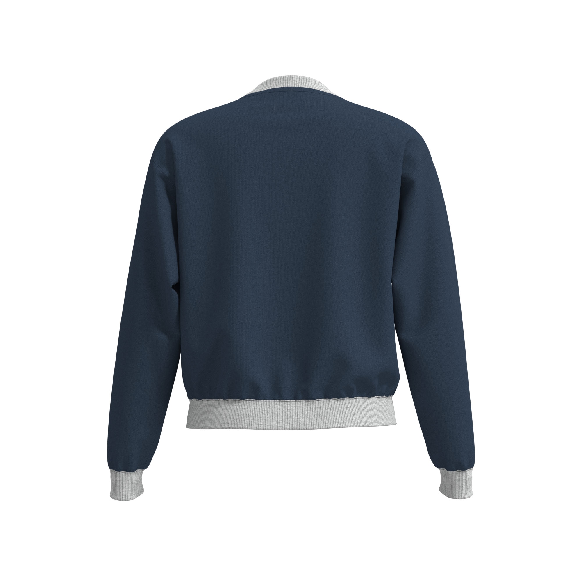 Sweatshirt Emblem Crew Converse Azul-marinho-2