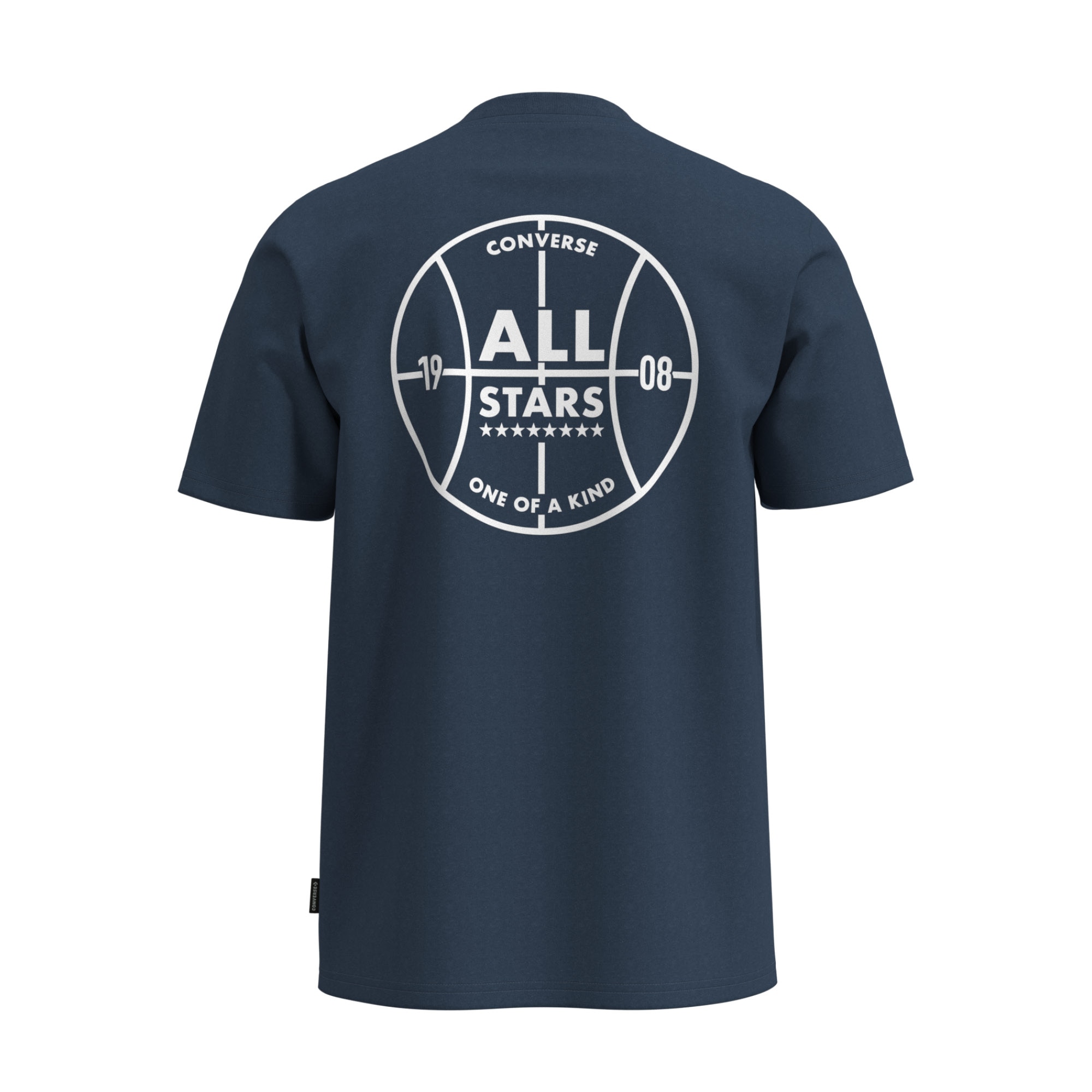T-shirt All Star Bball Tee Converse Azul-marinho-2