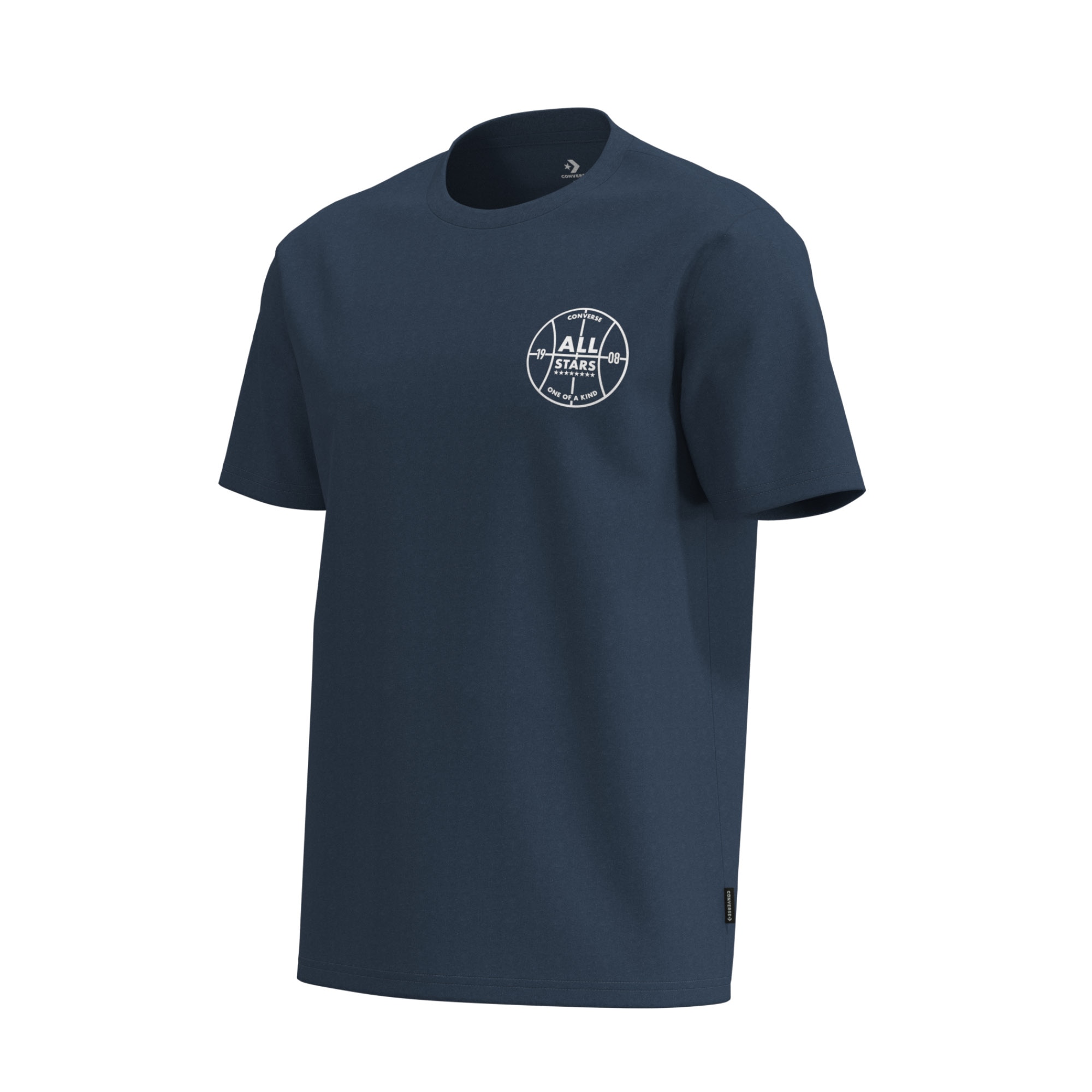T-shirt All Star Bball Tee Converse Azul-marinho-3