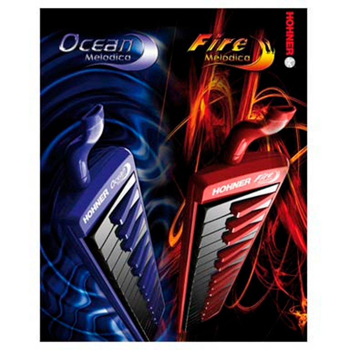 Imagem 0 de Melódica Hohner Fire Vermelha