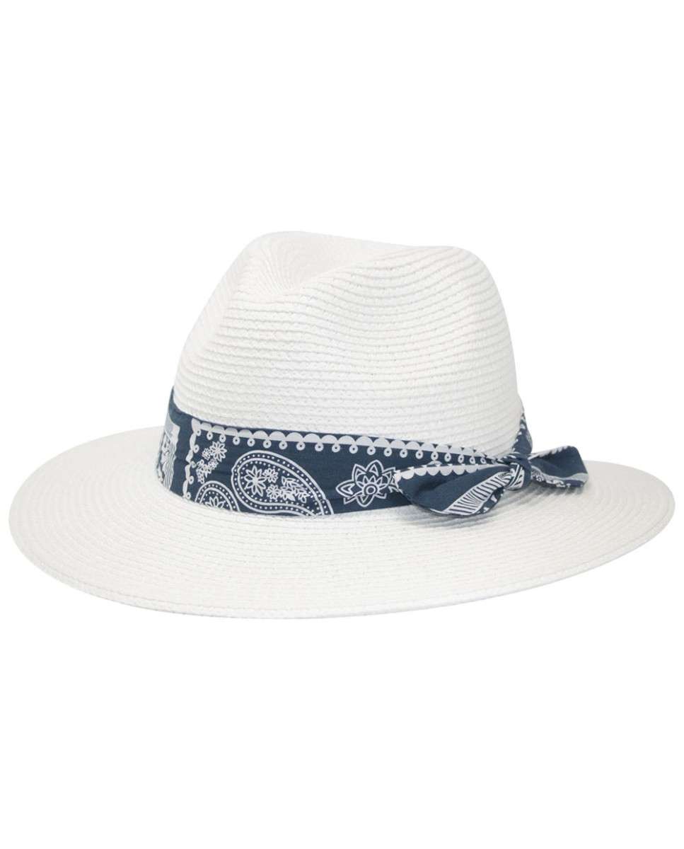 Chapéu Rimini com Proteção Solar Branco-2
