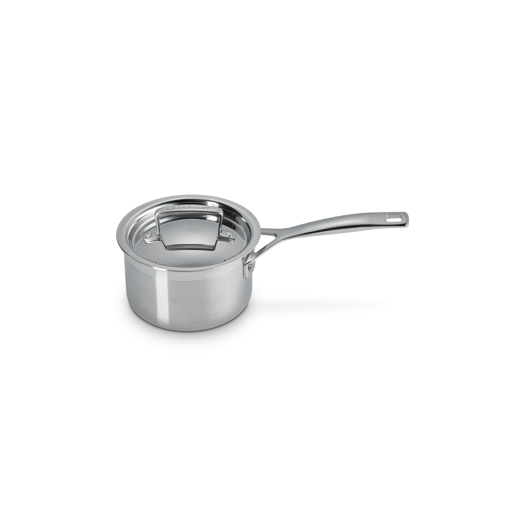 Tacho 3-ply com tampa Le Creuset Prata-2