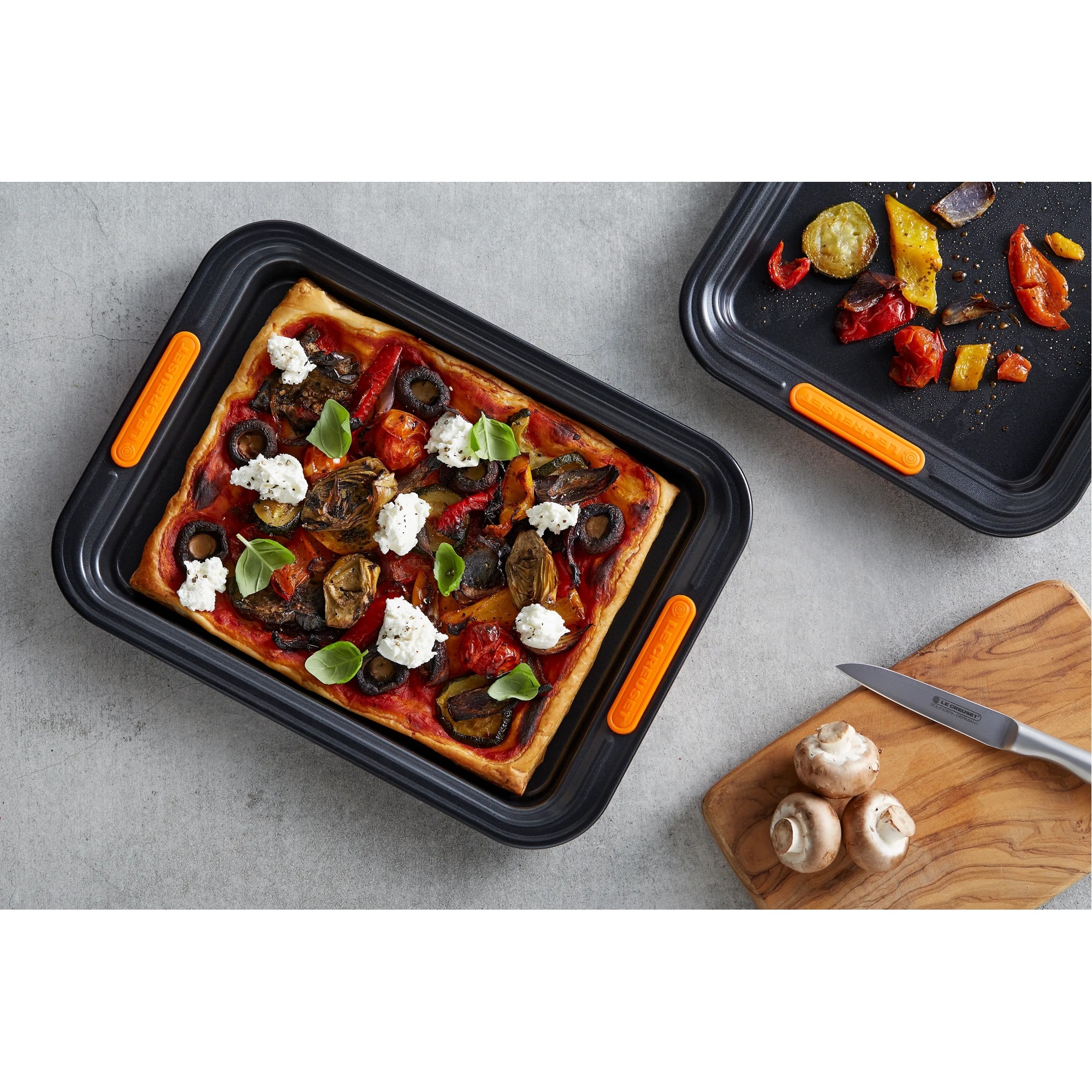 Faca para vegetais com cabo de aço inoxidável LeCreuset Cinzento-4