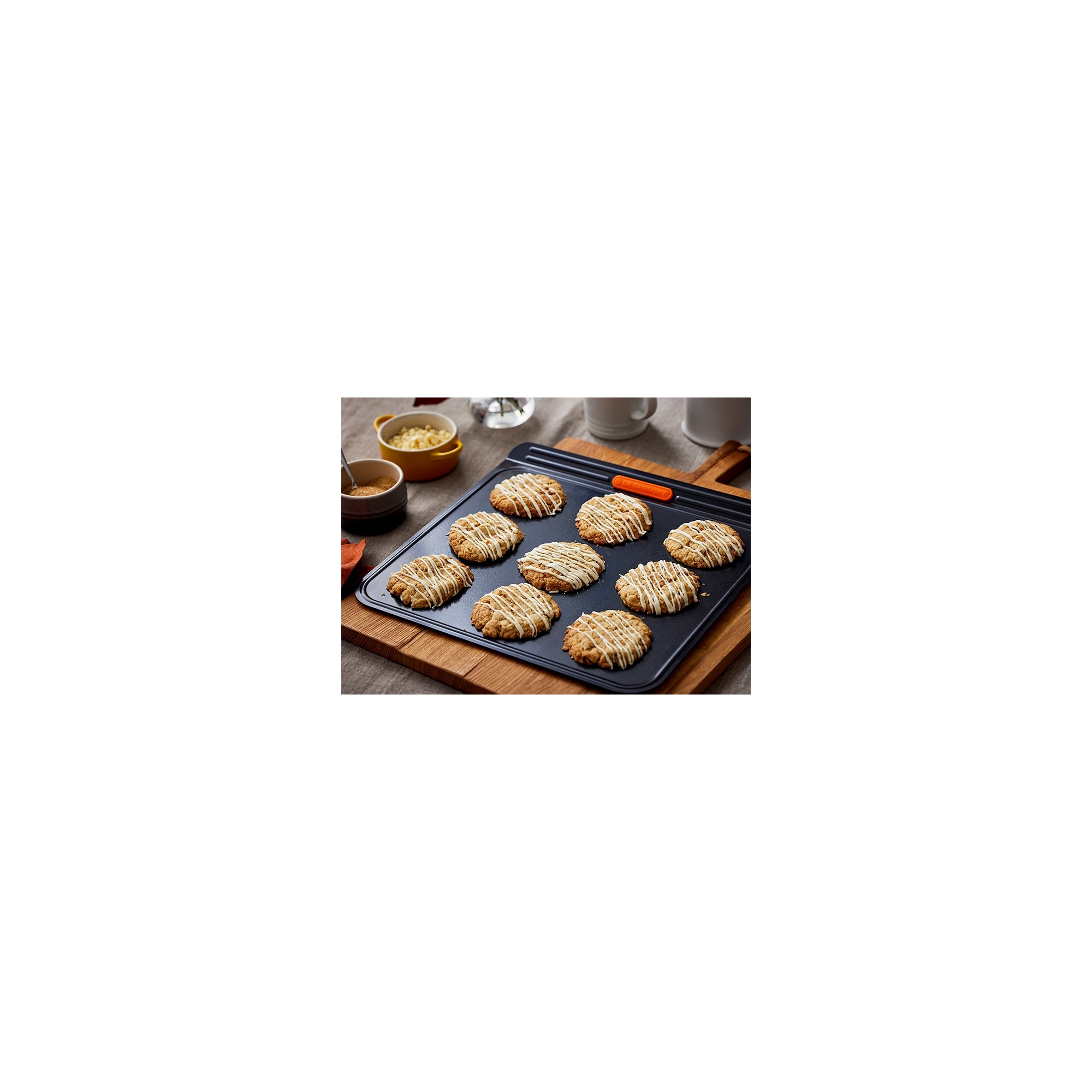 Travessa de forno para biscoitos Le Creuset Preto-4