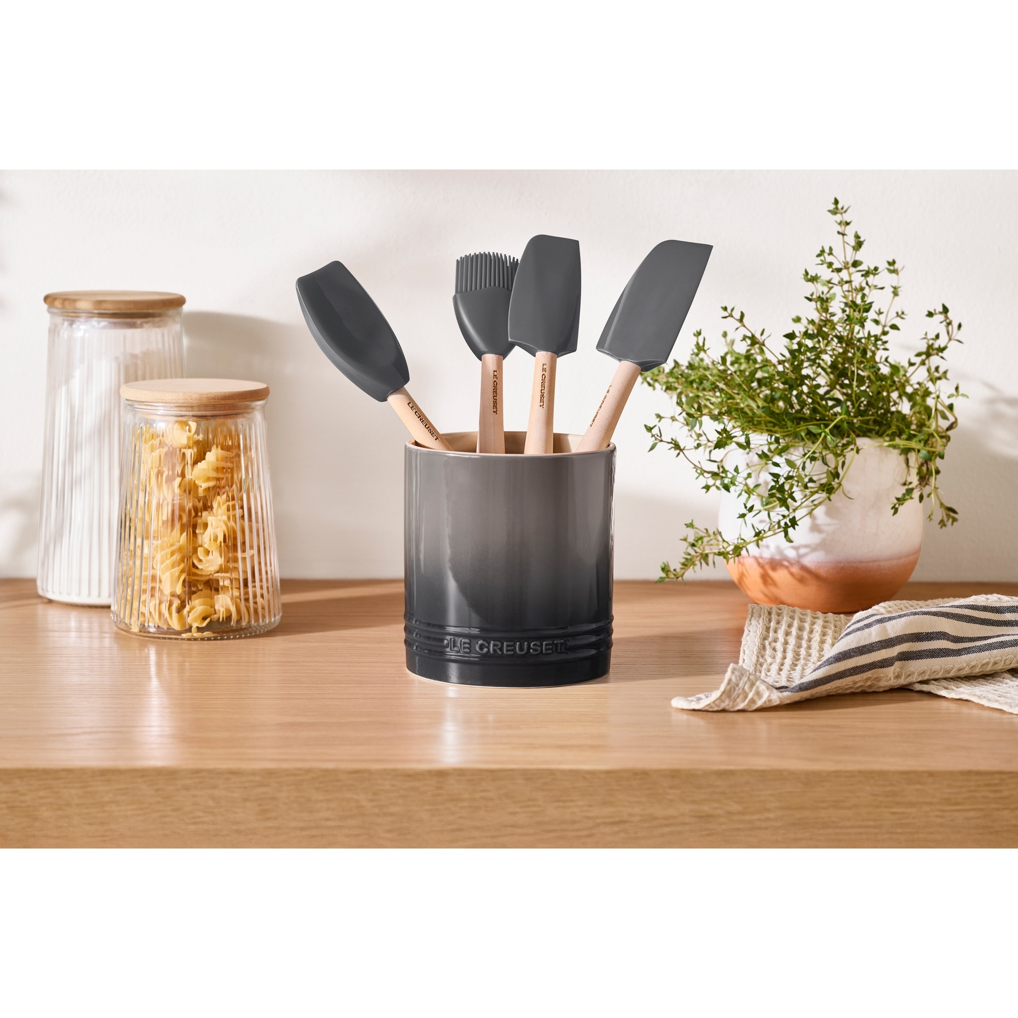 Espátula colher Silicone Le Creuset Cinzento-claro-4