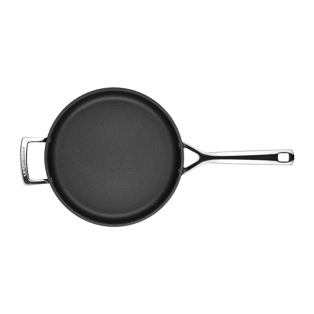Sauté de alumínio antiaderente com tampa de vidro Le Creuset Preto-5