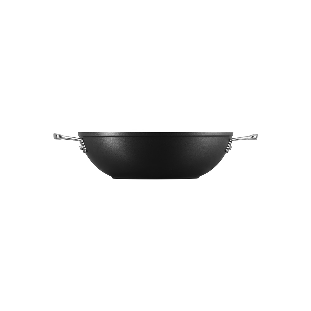 Frigideira wok antiaderente Le Creuset Preto-2