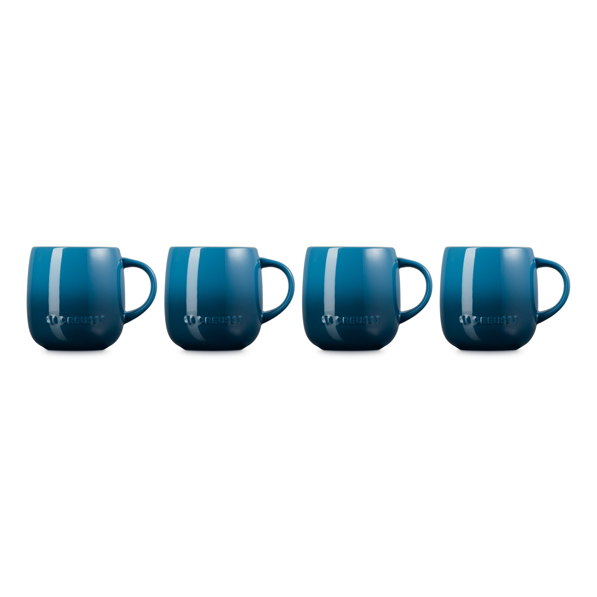 Set 4 tigelas Mug Le Creuset Azul-3