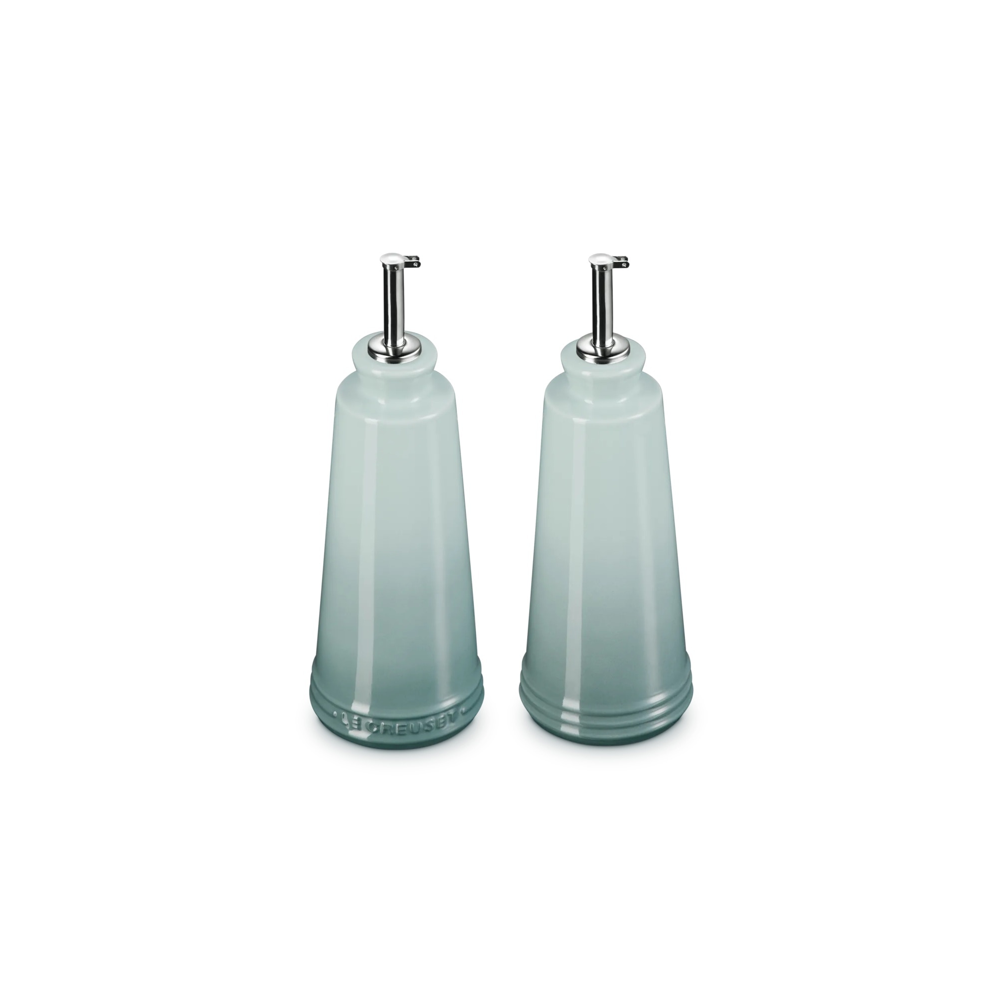Set galheteiros para azeite e vinagre Le Creuset Signature Verde-claro-2