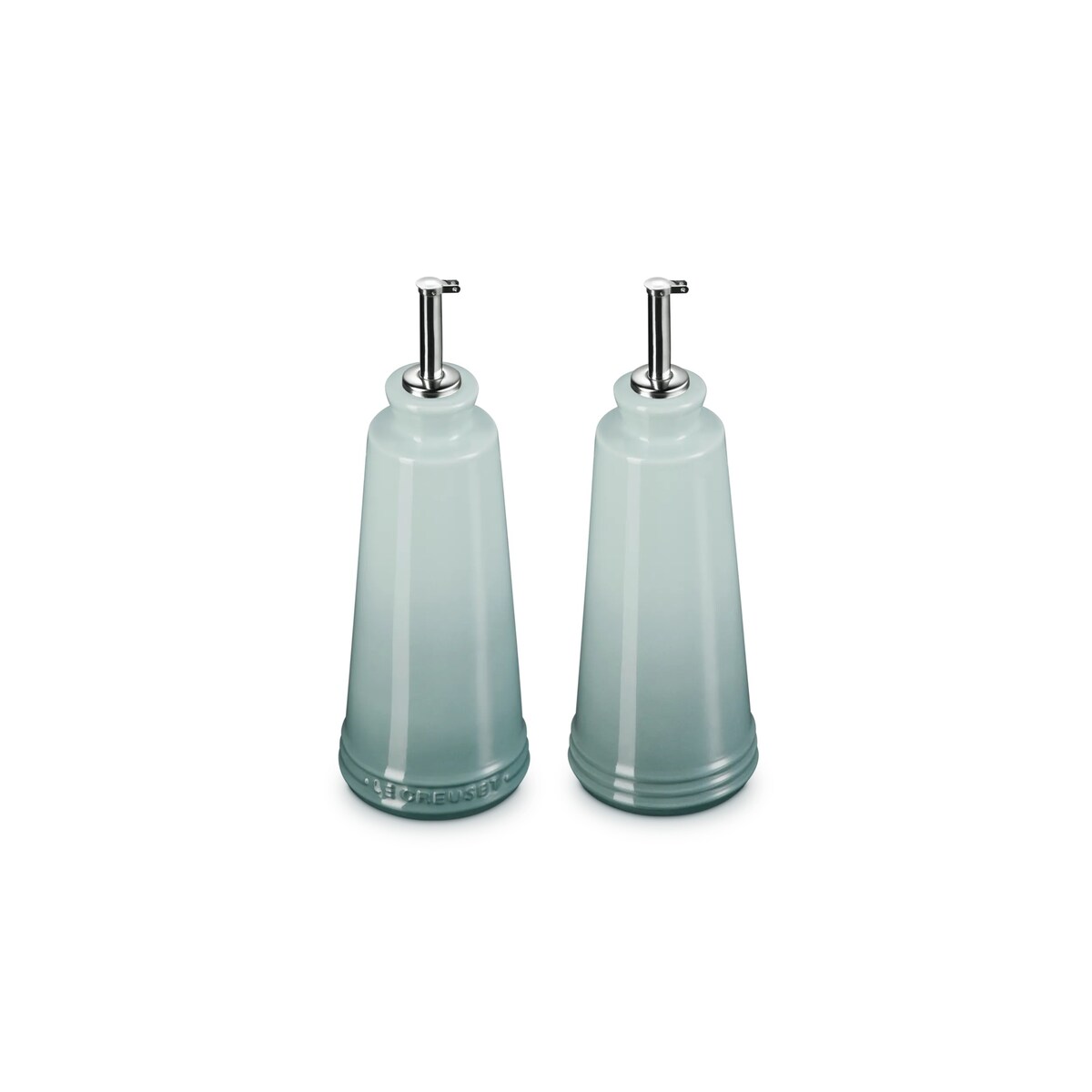 Conjunto de galheteiros para azeite e vinagre Le Creuset Signature Verde-claro-2