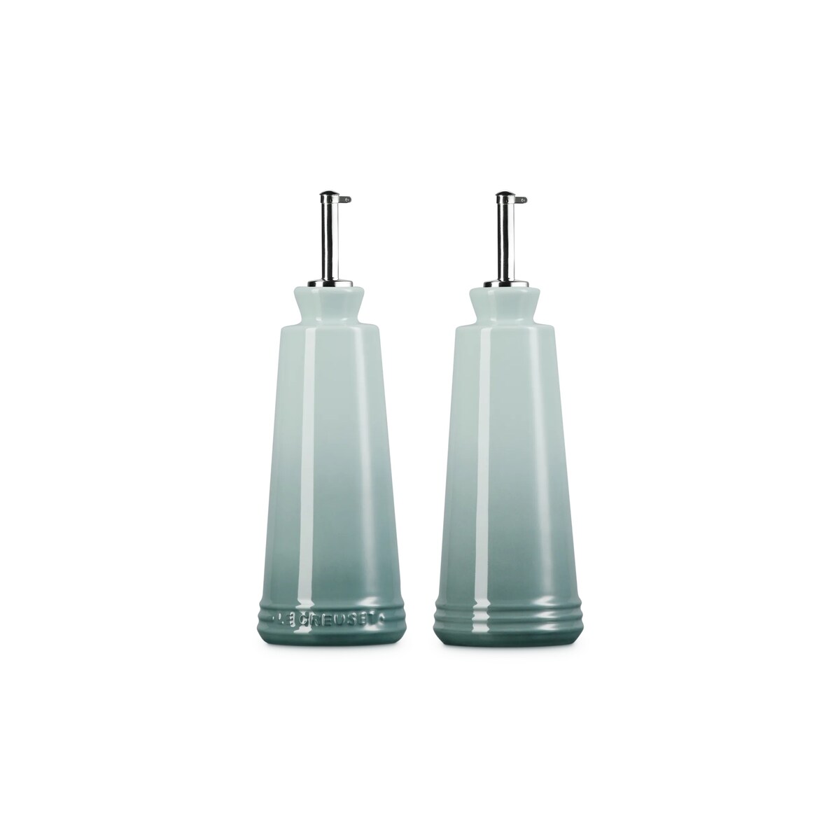 Conjunto de galheteiros para azeite e vinagre Le Creuset Signature Verde-claro-3