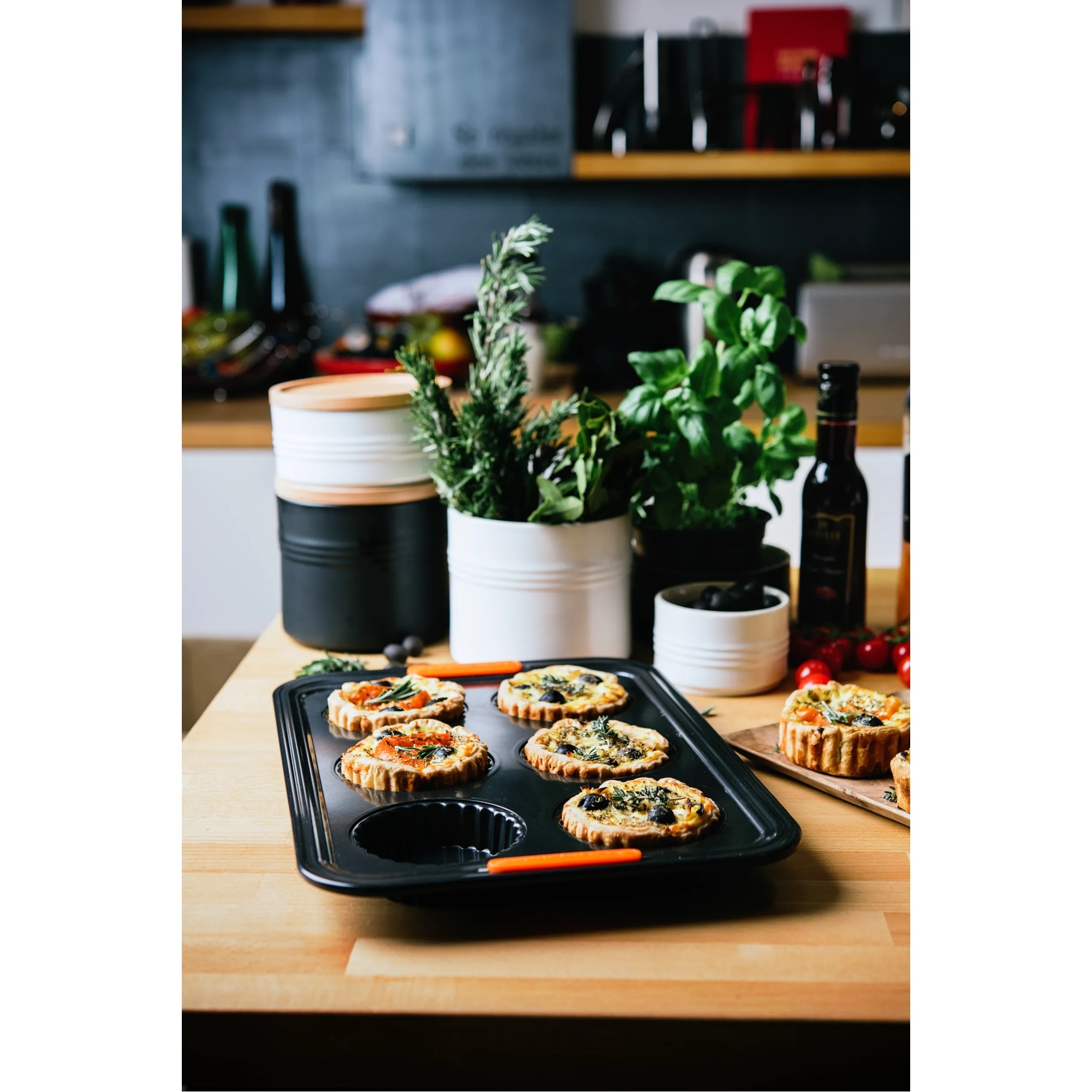 Molde para tarte quiche Le Creuset Preto-4