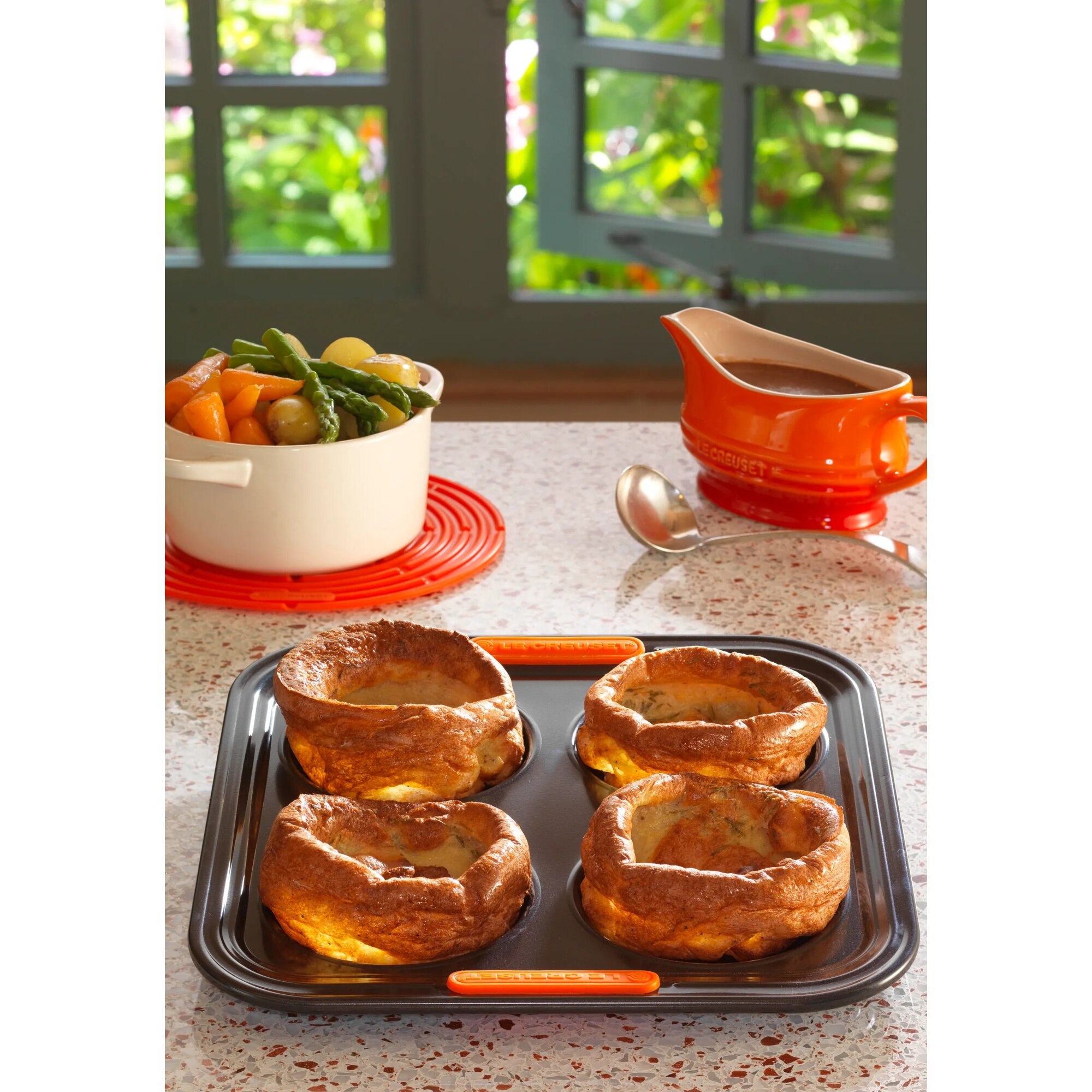 Molde para tarteletes Le Creuset Preto-3