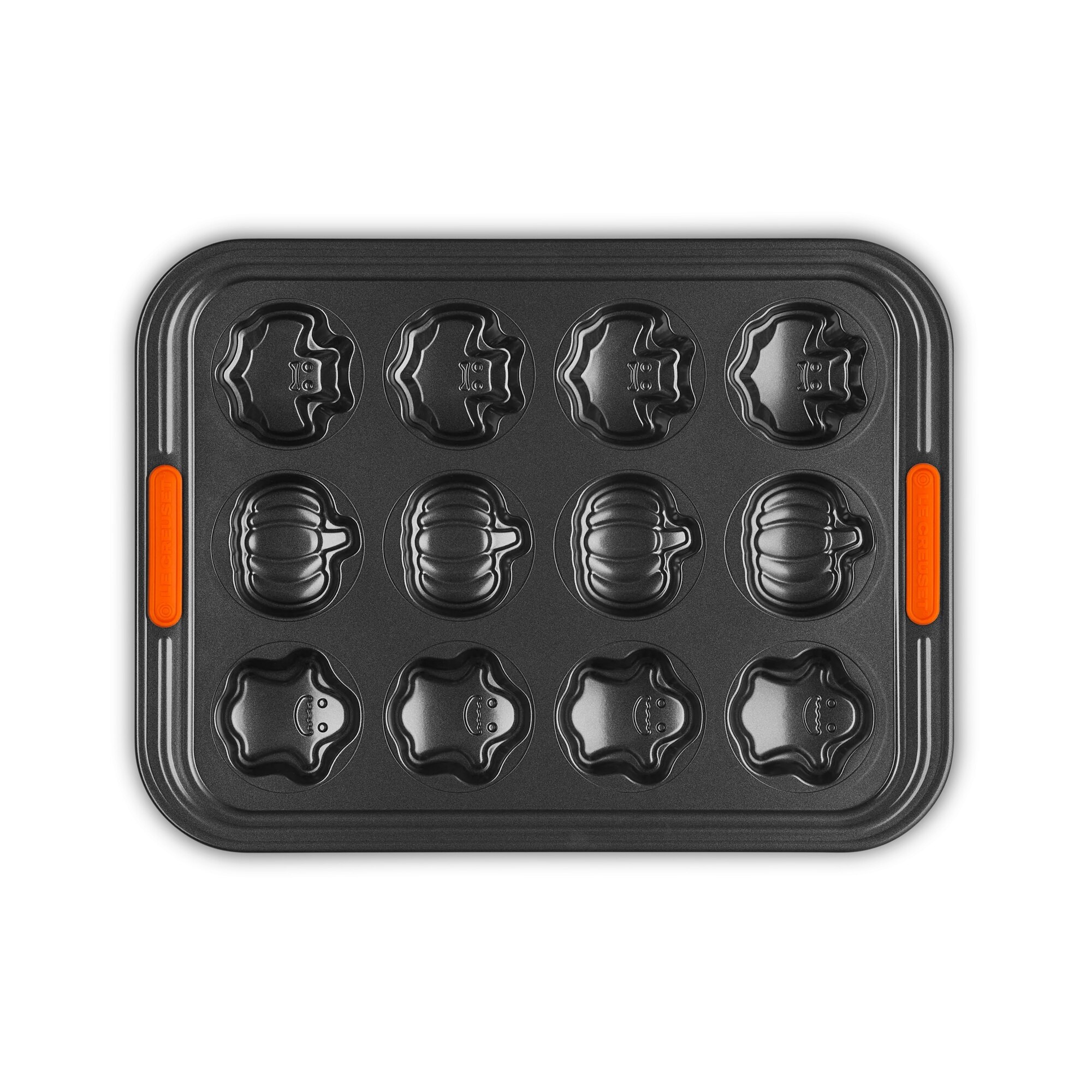 Molde para 12 biscoitos Halloween Le Creuset Preto-2