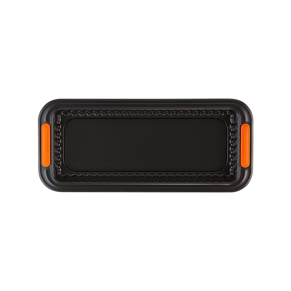 Tarteira rectangular com base amovível Le Creuset Preto-1