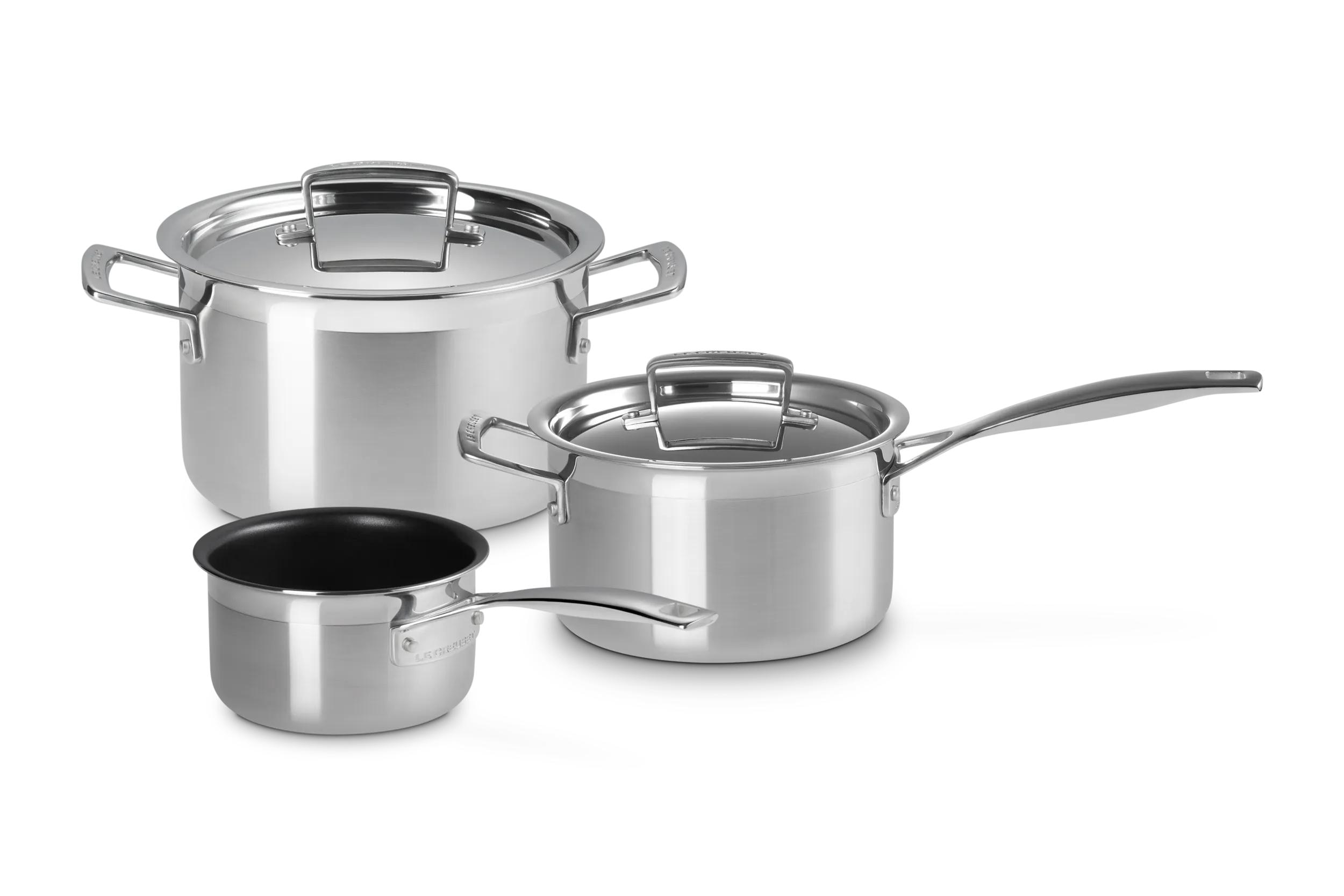 Set 3 peças 3-PLY Le Creuset Cinzento-1