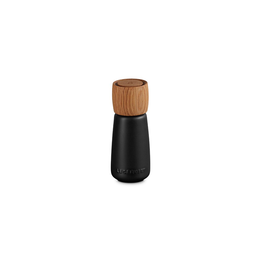 Moinho de sal em madeira Le Creuset Preto mate-1