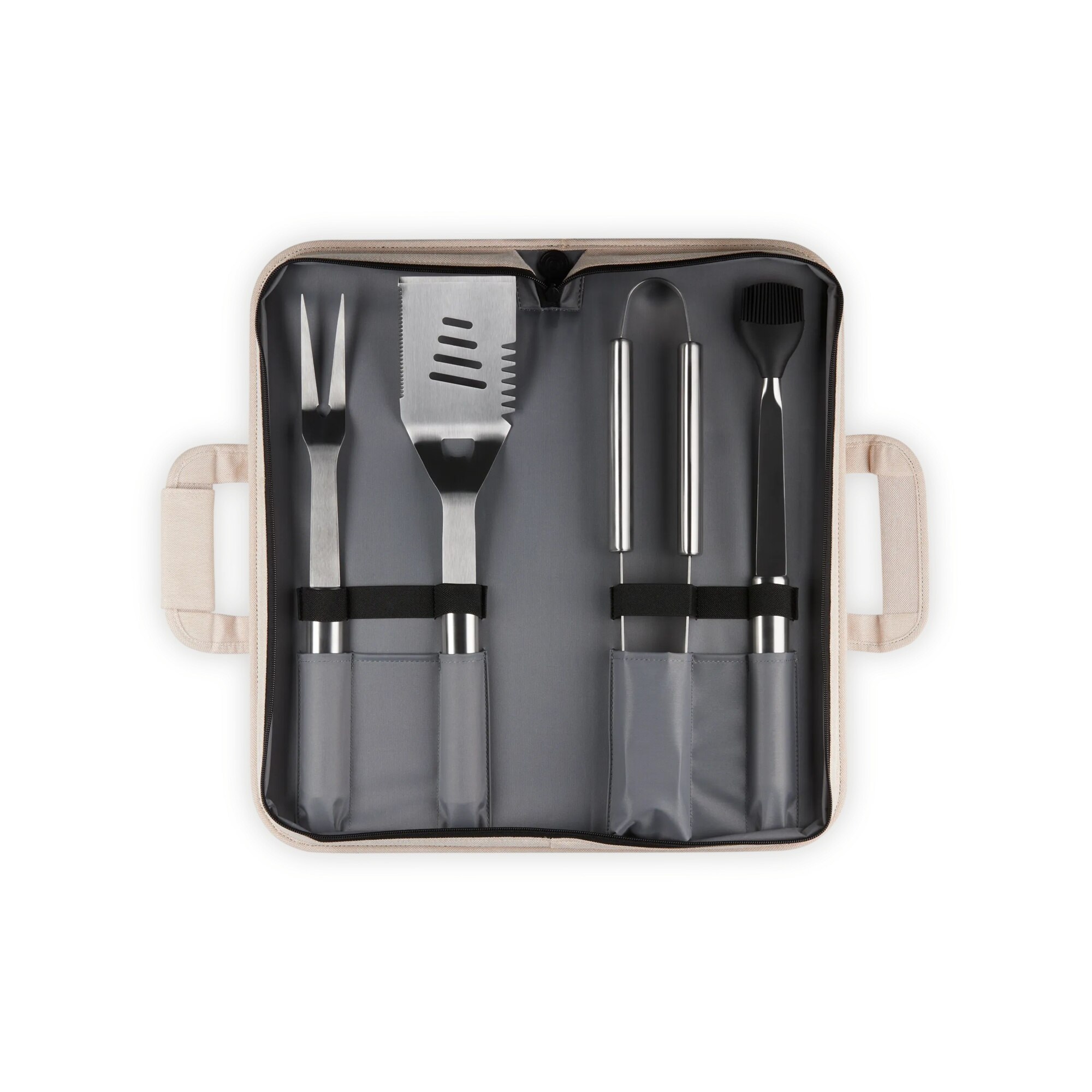 Set Espátulas Outdoor BBQ Le Creuset Cinzento-2