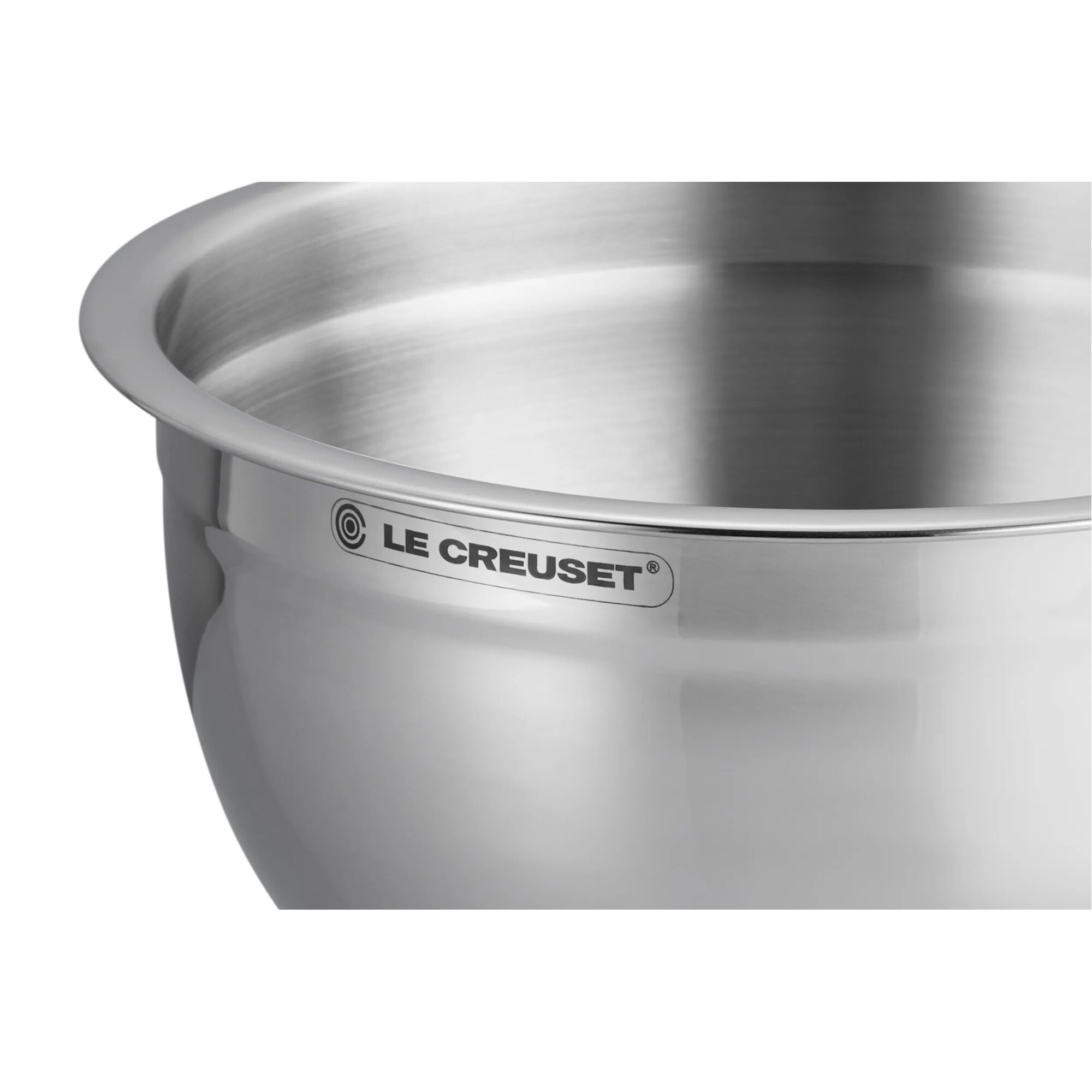 Tigela de mistura de aço com tampa Le Creuset Cinzento-4