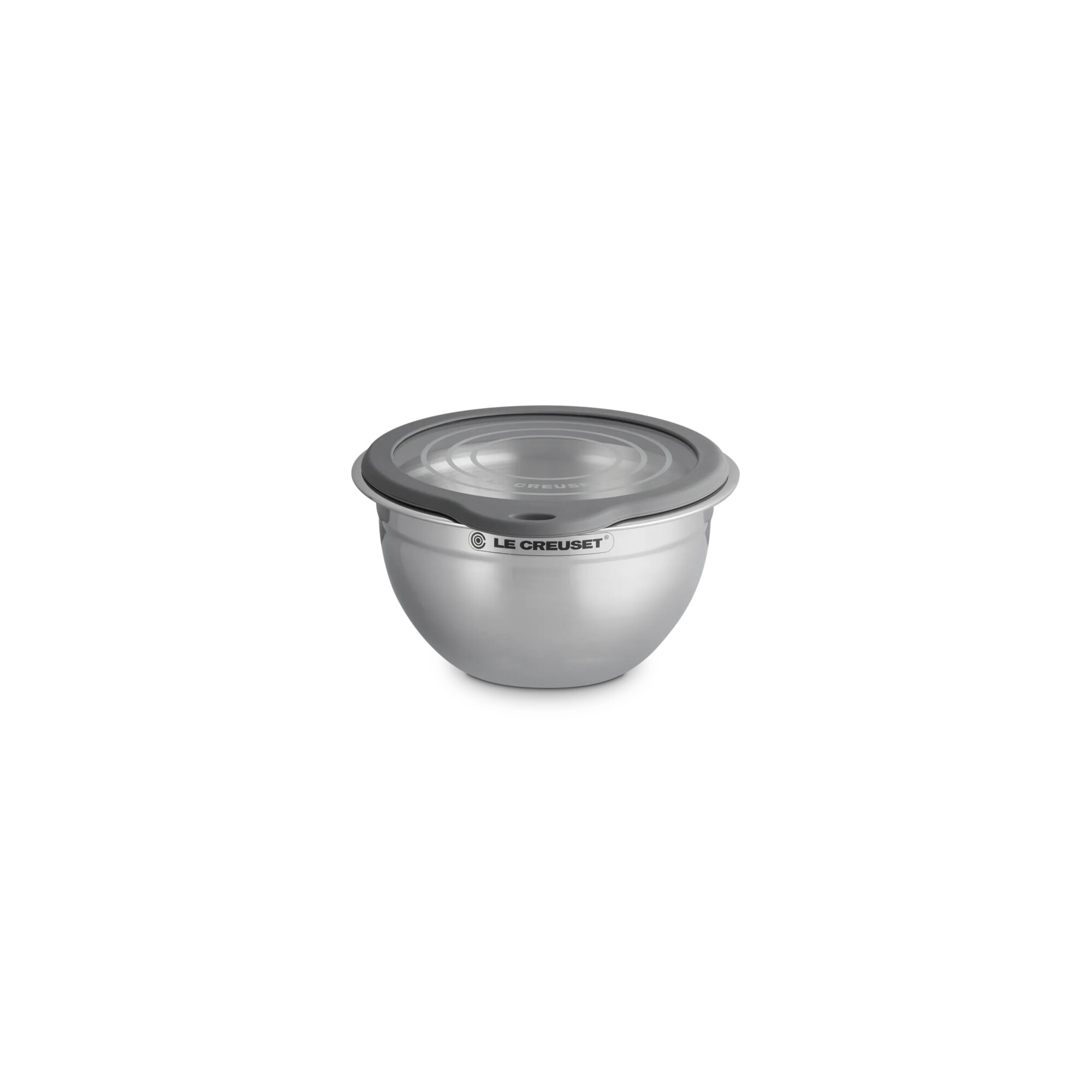Imagem 0 de Tigela de mistura de aço com tampa Le Creuset
