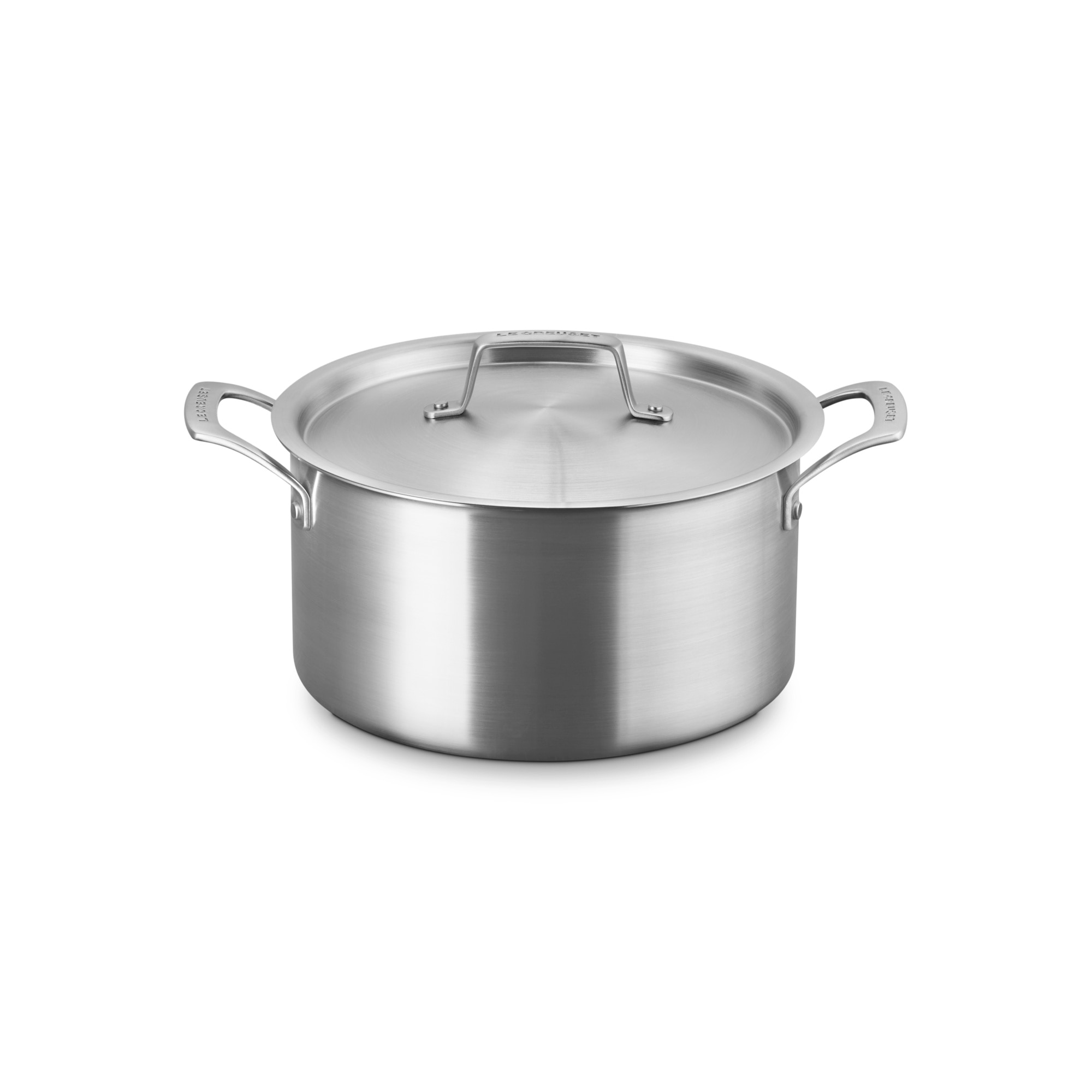 Imagem 0 de Caçarola de aço inoxidável 3-ply Essential Le Creuset