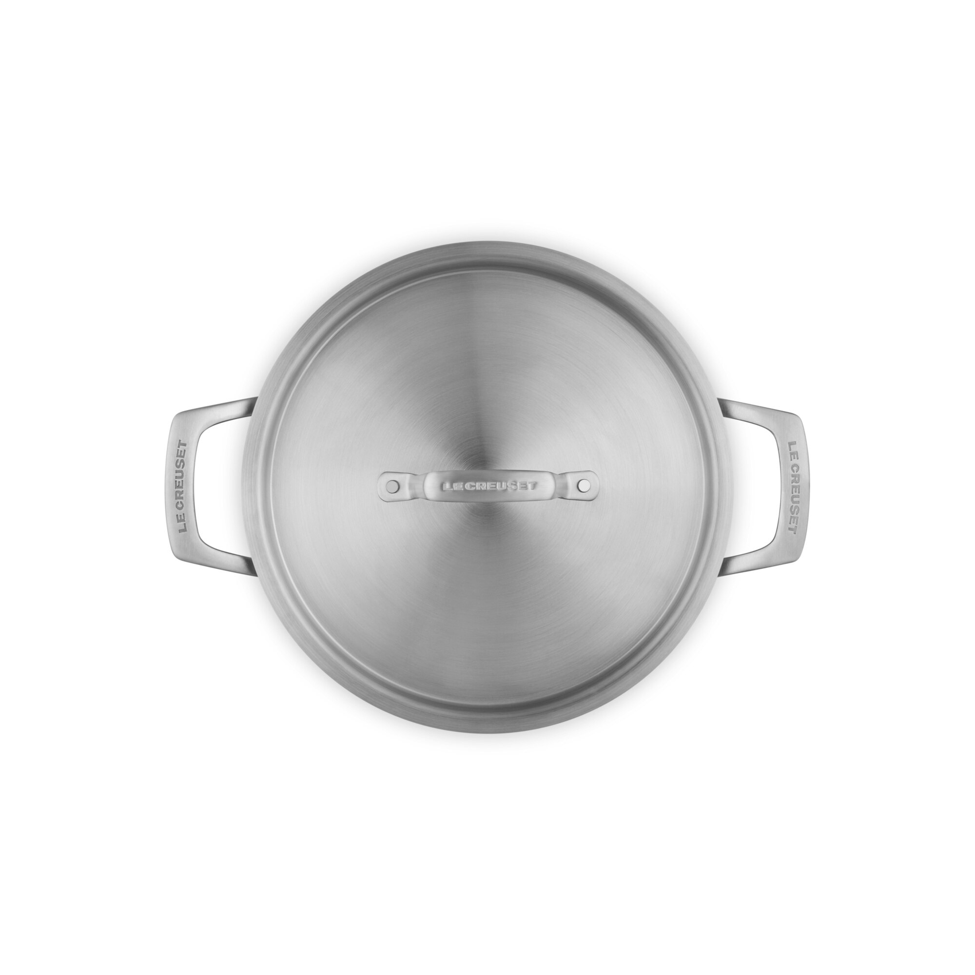 Caçarola de aço inoxidável 3-ply Essential Le Creuset Cinzento-4