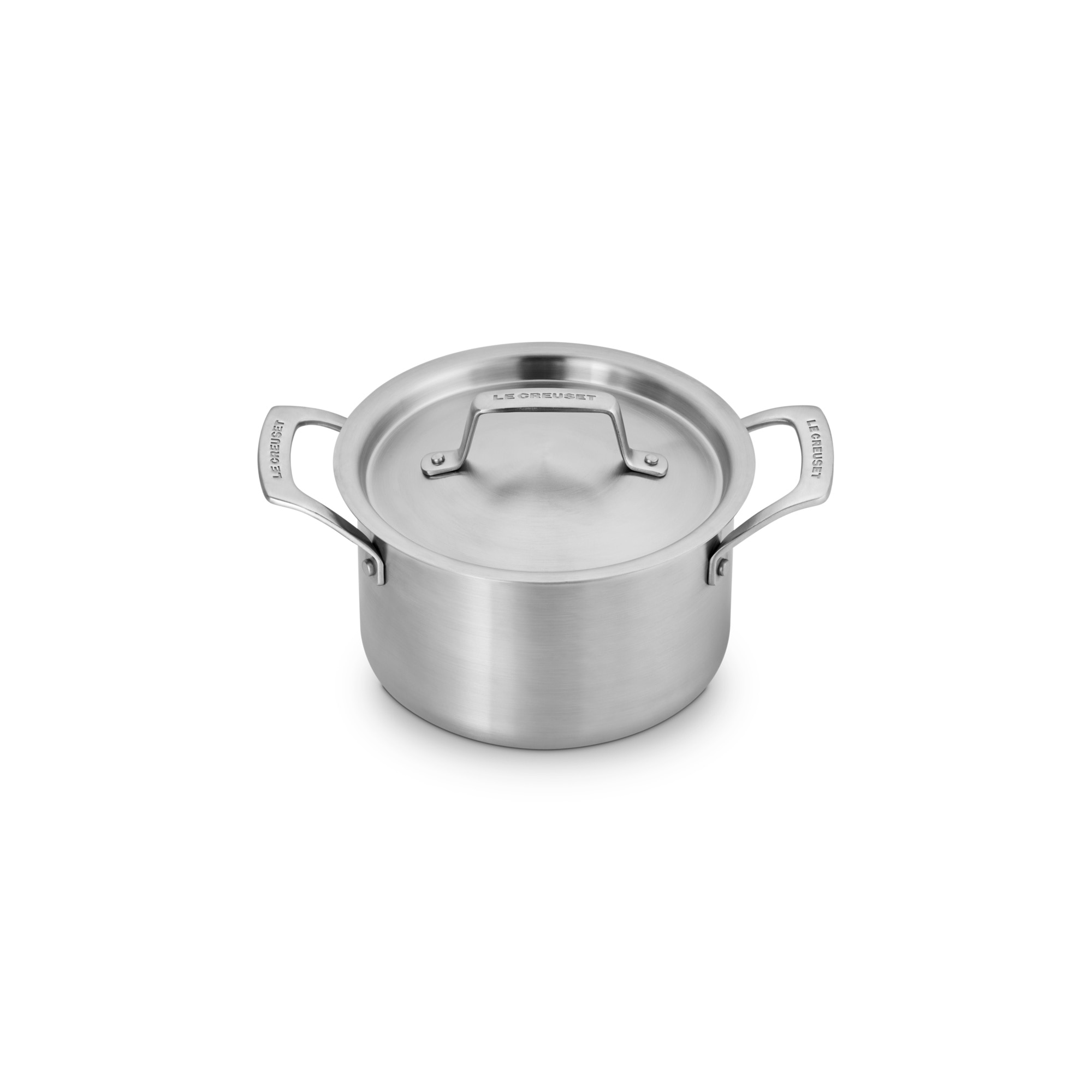 Tacho alto de aço inoxidável 3-ply Essential Le Creuset Cinzento-2