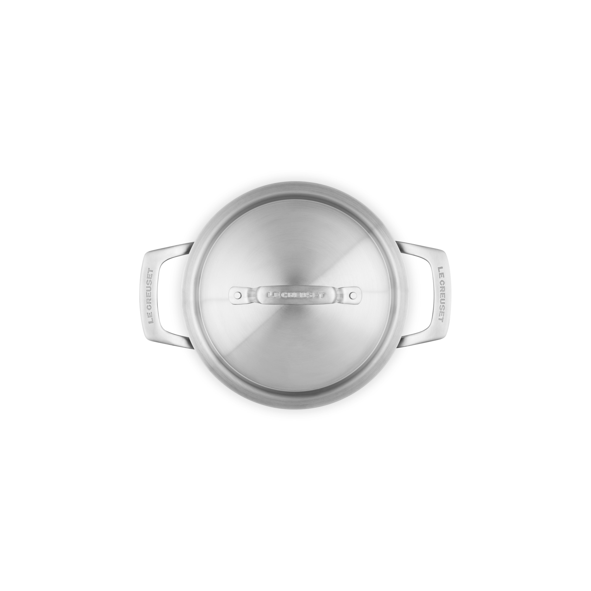 Tacho alto de aço inoxidável 3-ply Essential Le Creuset Cinzento-4