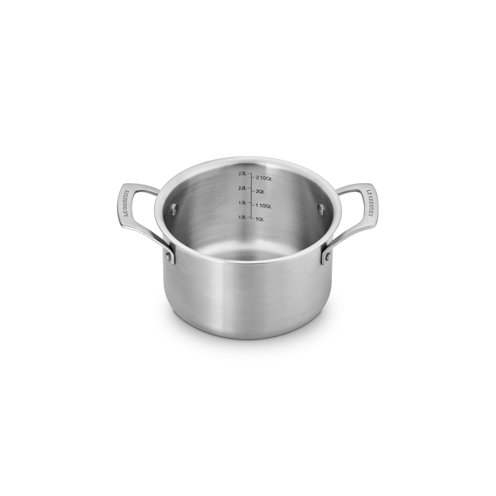 Tacho alto de aço inoxidável 3-ply Essential Le Creuset Cinzento-5