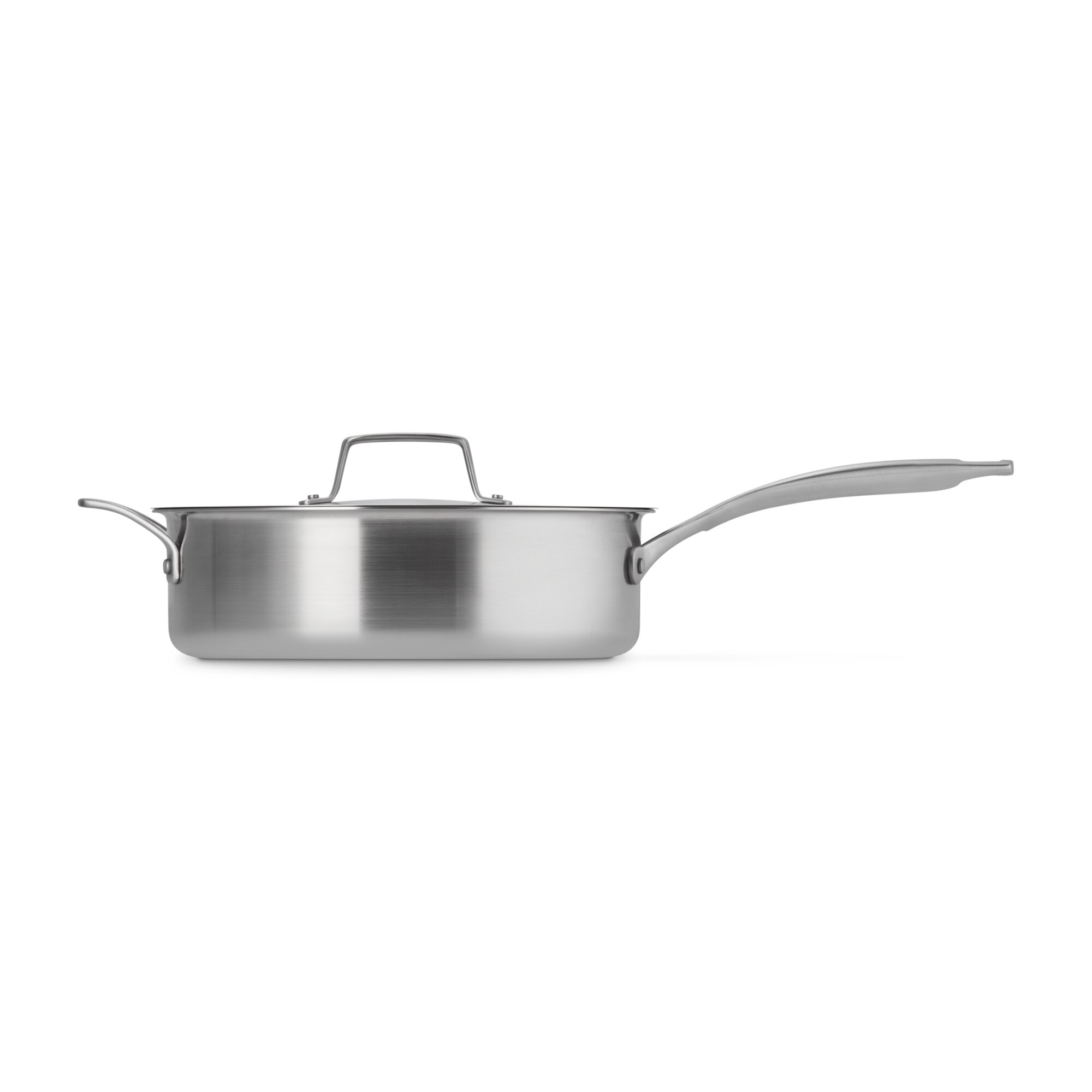 Frigideira Sauté de aço inoxidável 3-ply Essential Le Creuset Cinzento-3