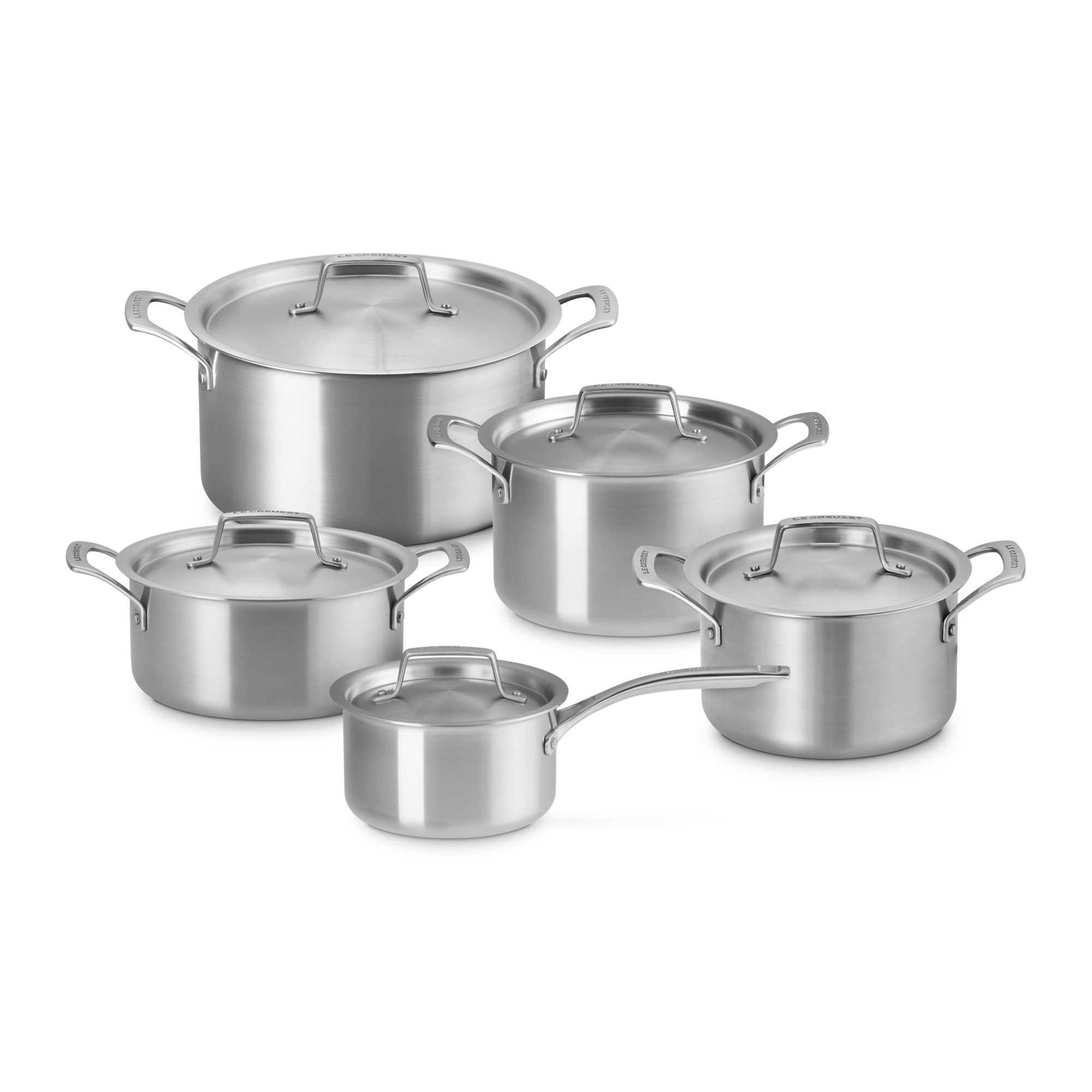 Imagem 0 de Set de 5 peças de Aço Inoxidável Le Creuset