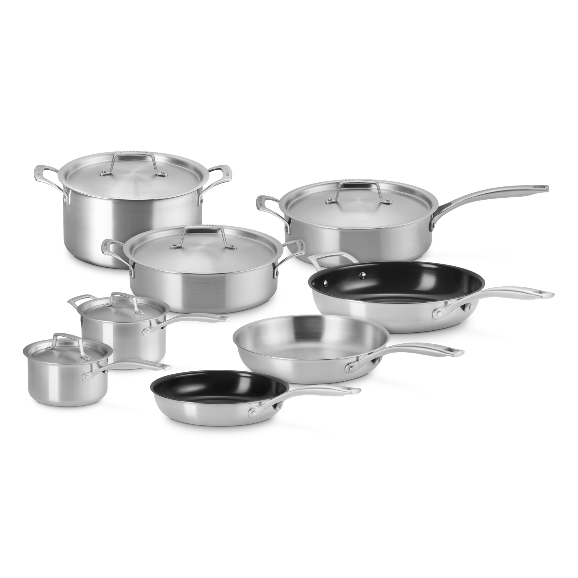 Imagem 0 de Set de 8 peças de Aço Inoxidável Le Creuset